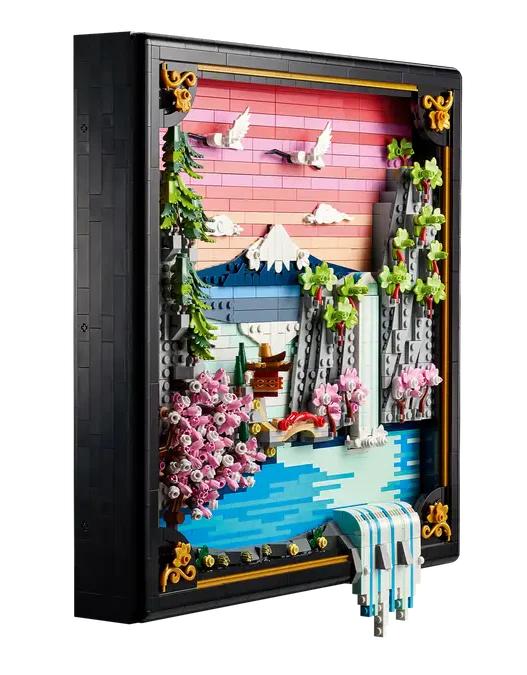 31218 Lego Art Japanese Cherry Blossom Landscape - 31218 - Image 3
