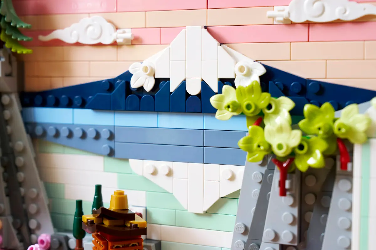 31218 Lego Art Japanese Cherry Blossom Landscape - 31218 - Image 9