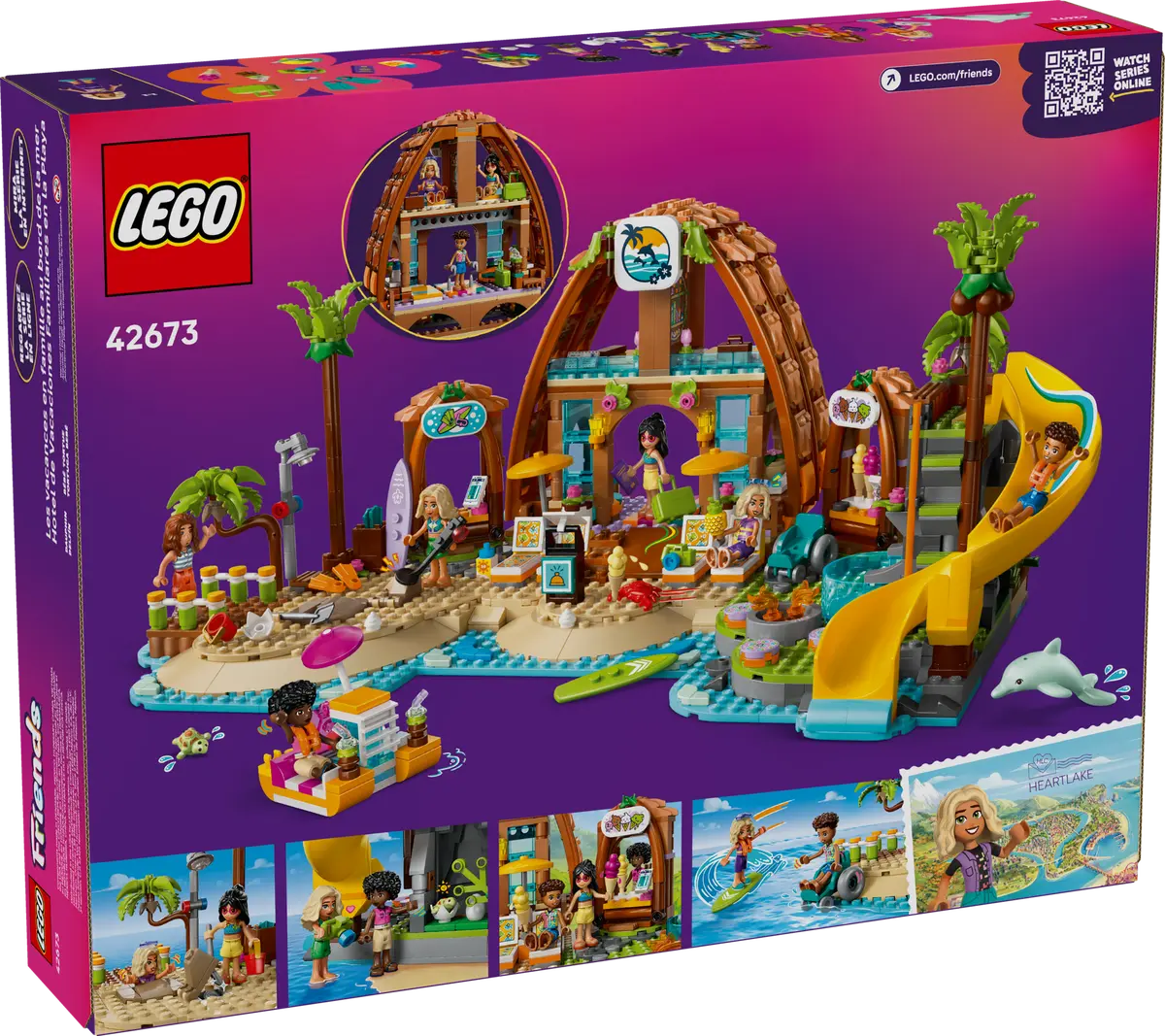 42673 Lego Friends Family Vacation Beach Resort - 42673 - Image 12