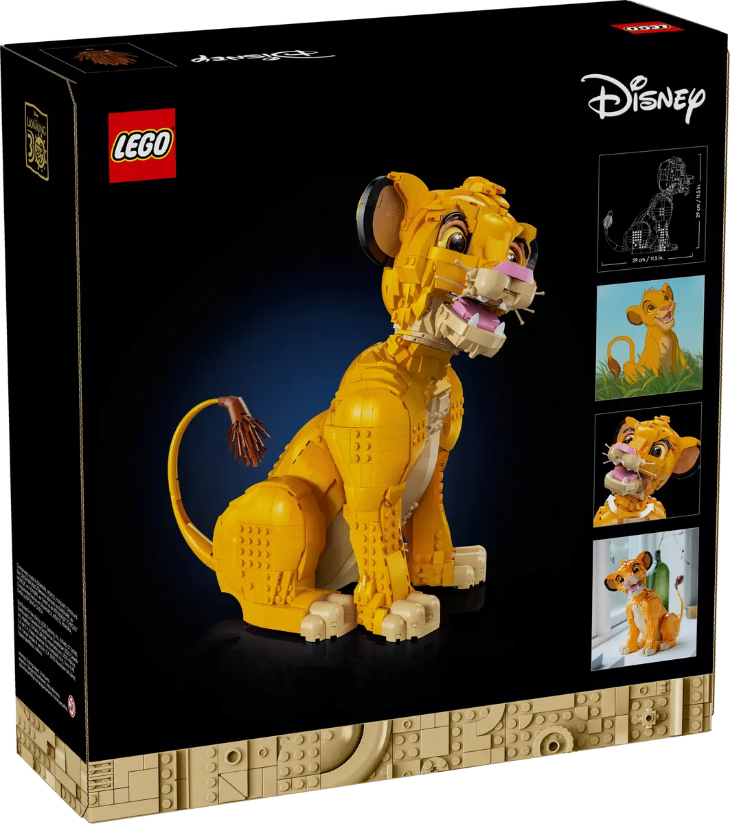 43247 Lego Disney Young Simba the Lion King - 43247 - Image 8