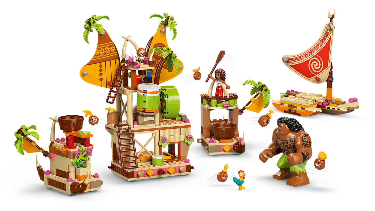 43258 Lego Disney Moana 2 Kakamora Barge - 43258 - Image 3