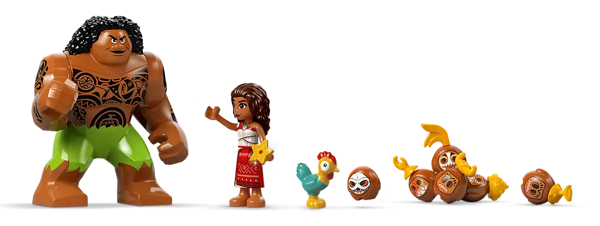 43258 Lego Disney Moana 2 Kakamora Barge - 43258 - Image 4