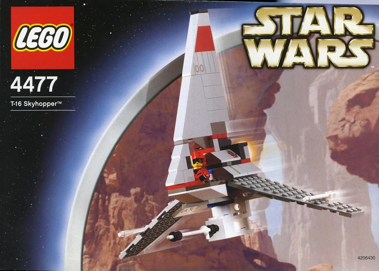 4477 Pre-Owned Lego Star Wars T-16 Skyhopper - 4477 - Image 2