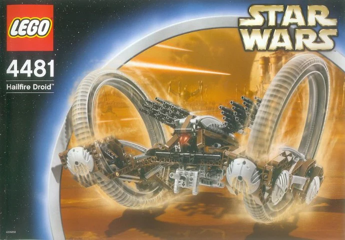4481 Pre-Owned Lego Star Wars Hailfire Droid - 4481 - Image 2