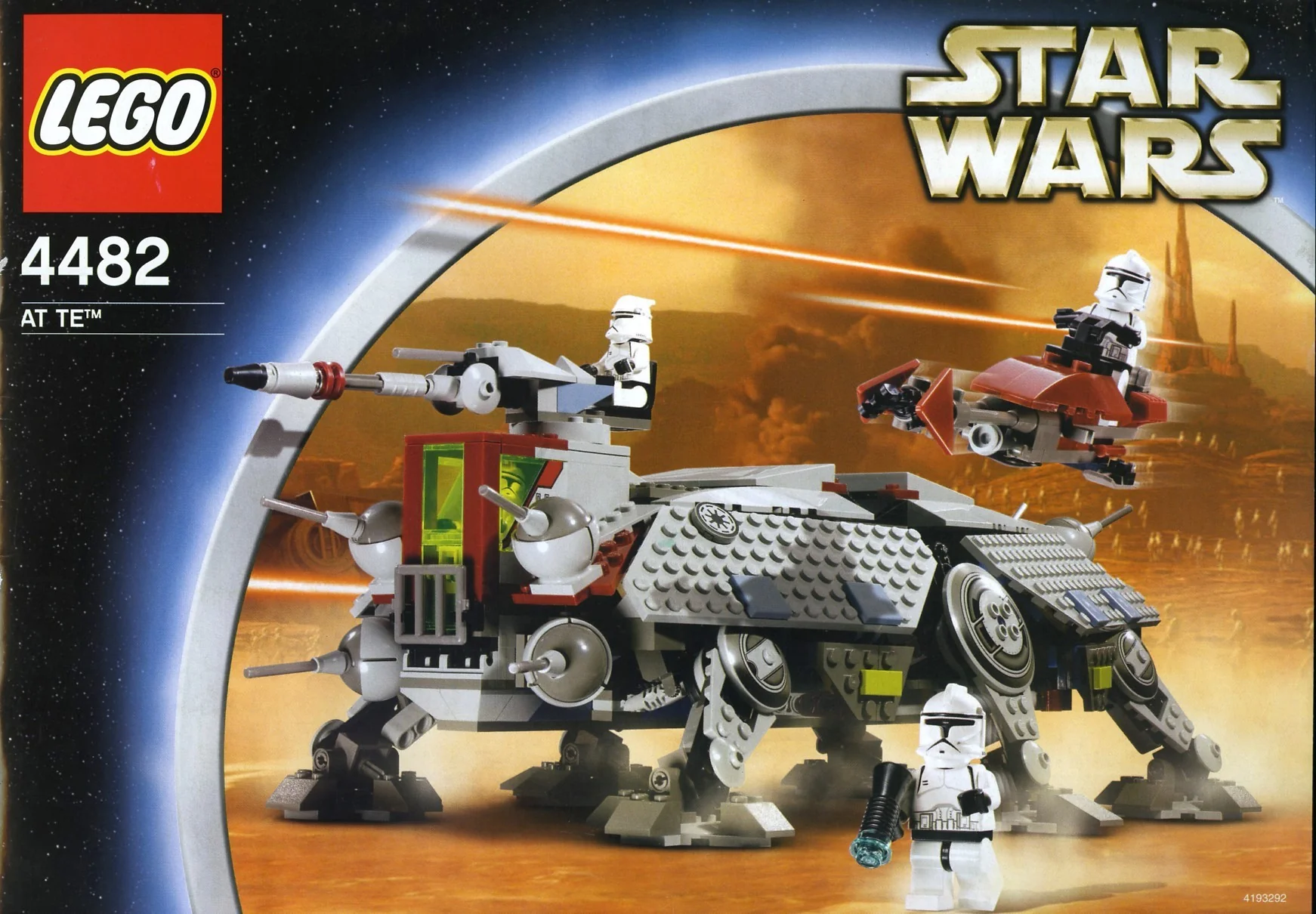 4482 Pre-Owned Lego Star Wars AT-TE - 4482 - Image 2