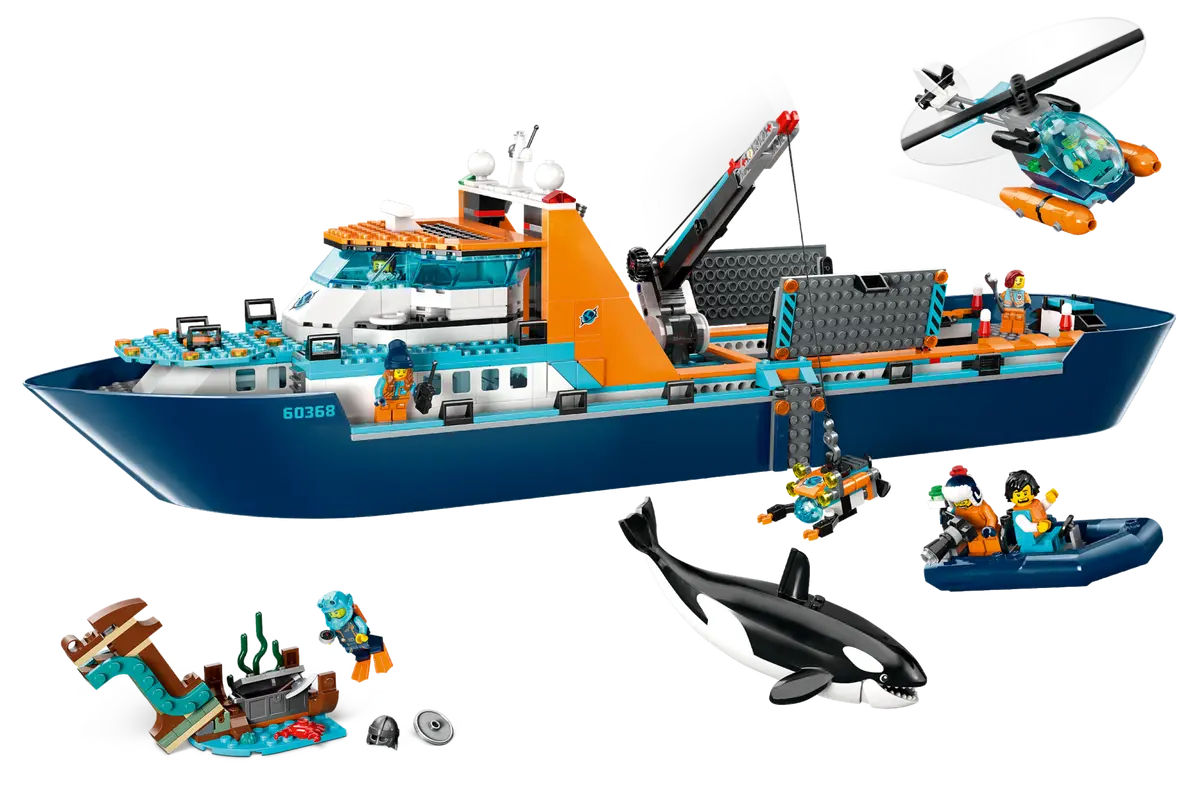 60368 Lego City Arctic Explorer Ship - 60368 - Image 3