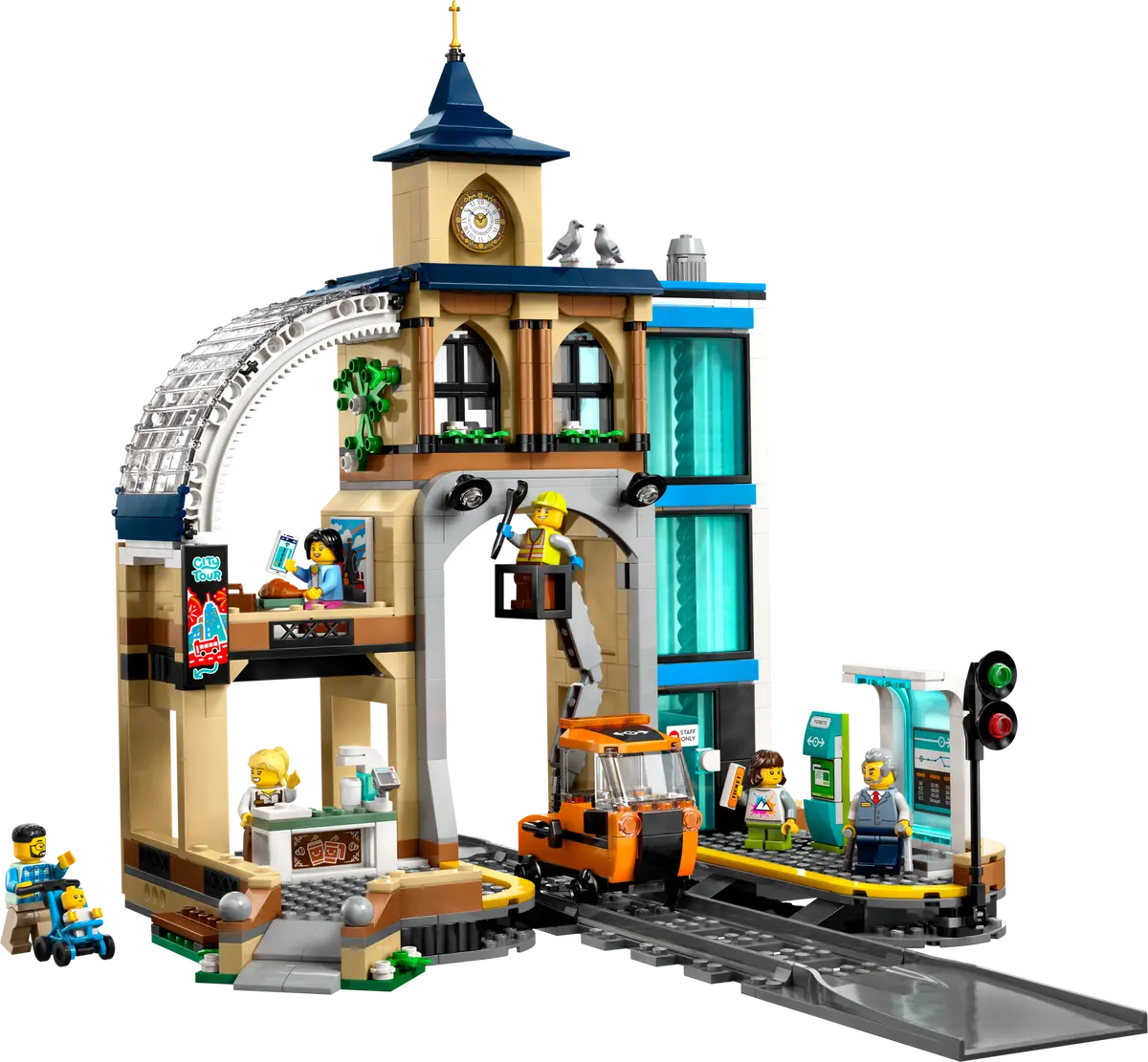 60469 Lego City Central Train Station - 60469 - Image 2