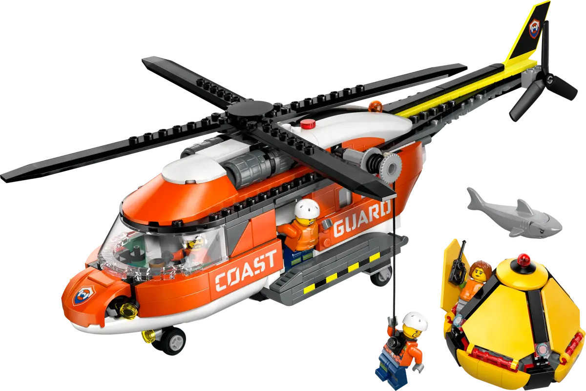 60503 Lego City Coast Guard Helicopter - 60503 - Image 2