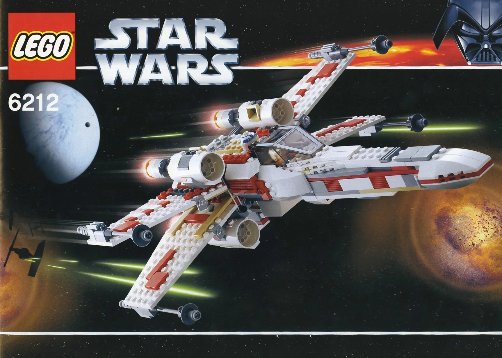 6212 Pre-Owned Lego Star Wars X-Wing Starfighter - 6212 - Image 2