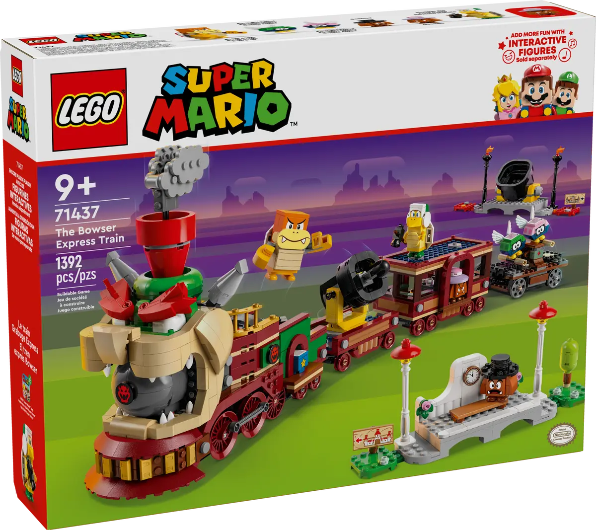 71437 Lego Super Mario™ The Bowser Express Train - 71437 - Image 2