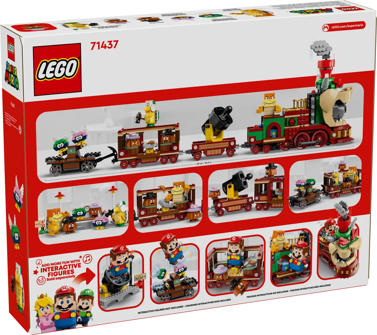71437 Lego Super Mario™ The Bowser Express Train - 71437 - Image 8