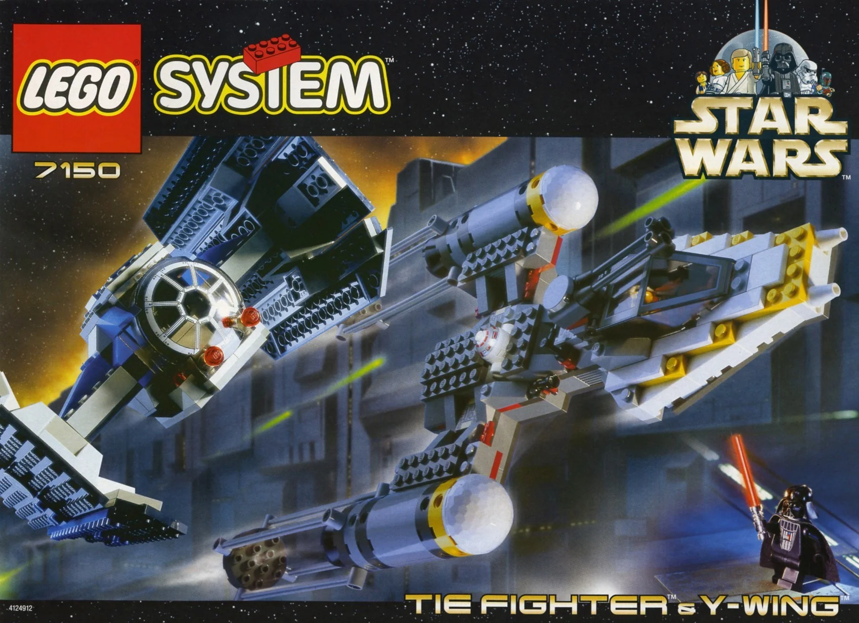 Pre-Owned Lego Star Wars TIE Fighter and Y-Wing - 7150 - Image 2