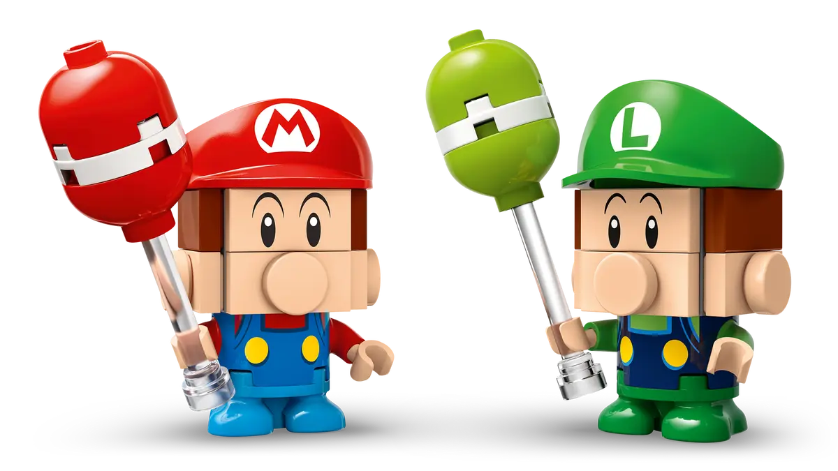 72034 Lego Super Mario™ Mario Kart™ – Baby Mario vs. Baby Luigi - 72034 - Image 3
