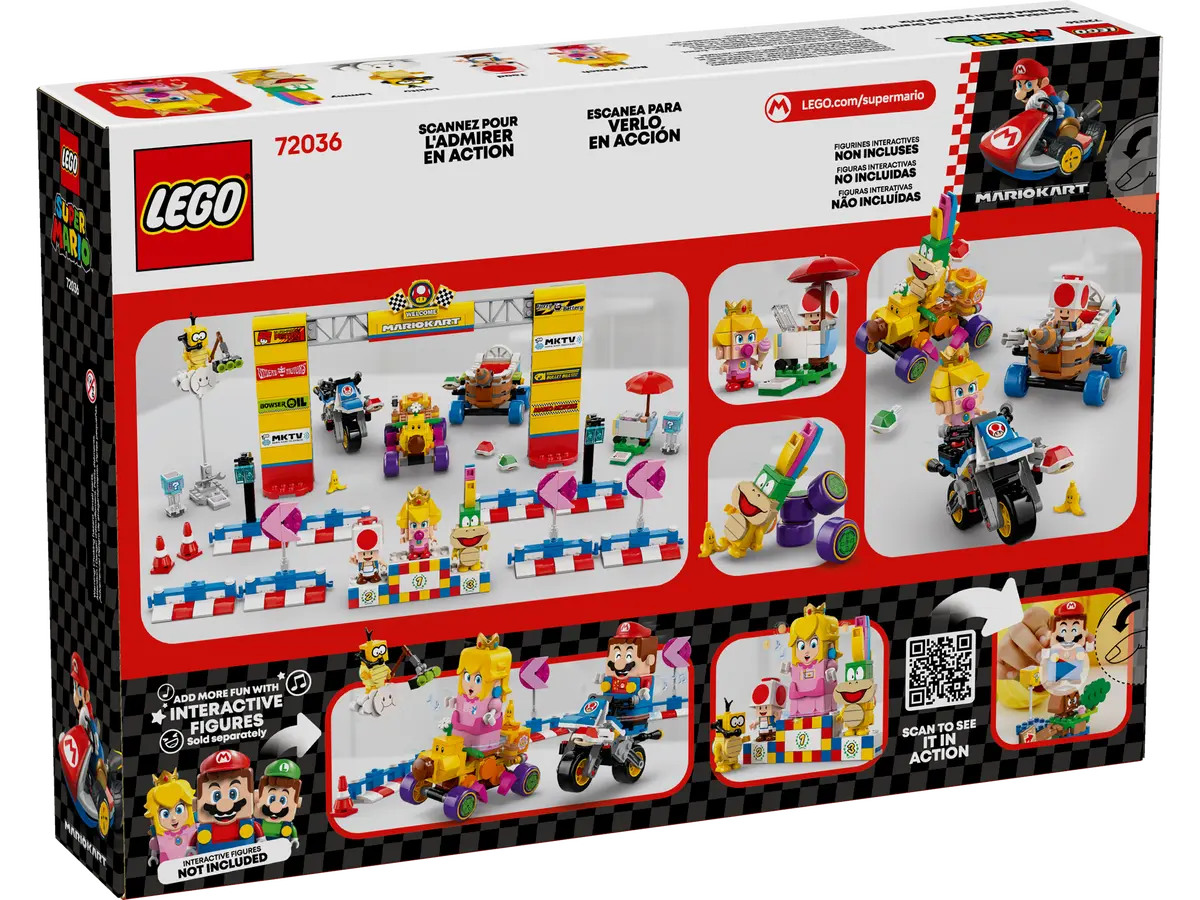 72036 Lego Super Mario™ Mario Kart™ – Baby Peach & Grand Prix Set - 72036 - Image 9