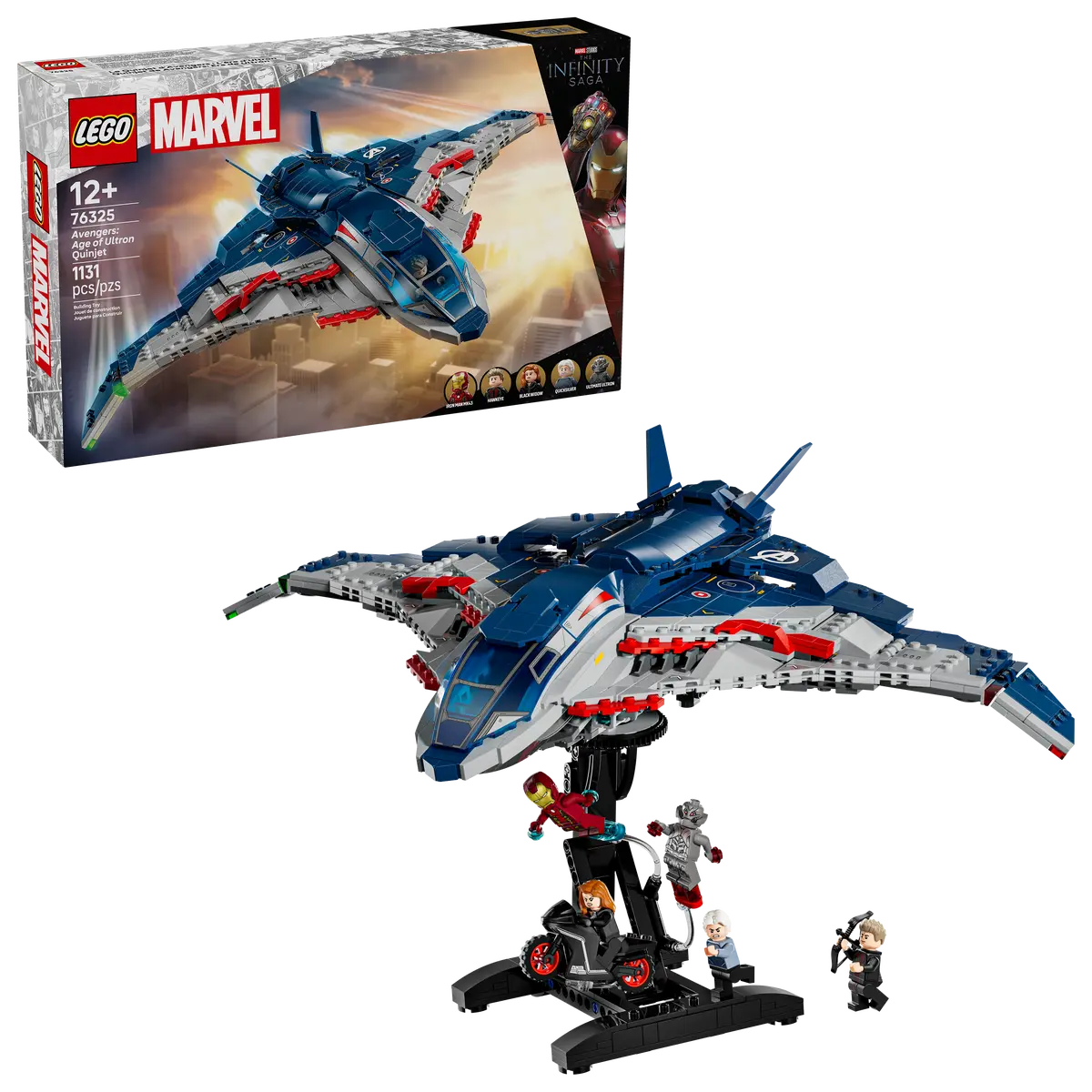 76325 Lego Marvel Avengers: Age of Ultron Quinjet - 76325