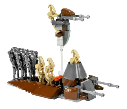 7654 Pre-Owned Lego Star Wars Droids Battle Pack - 7654