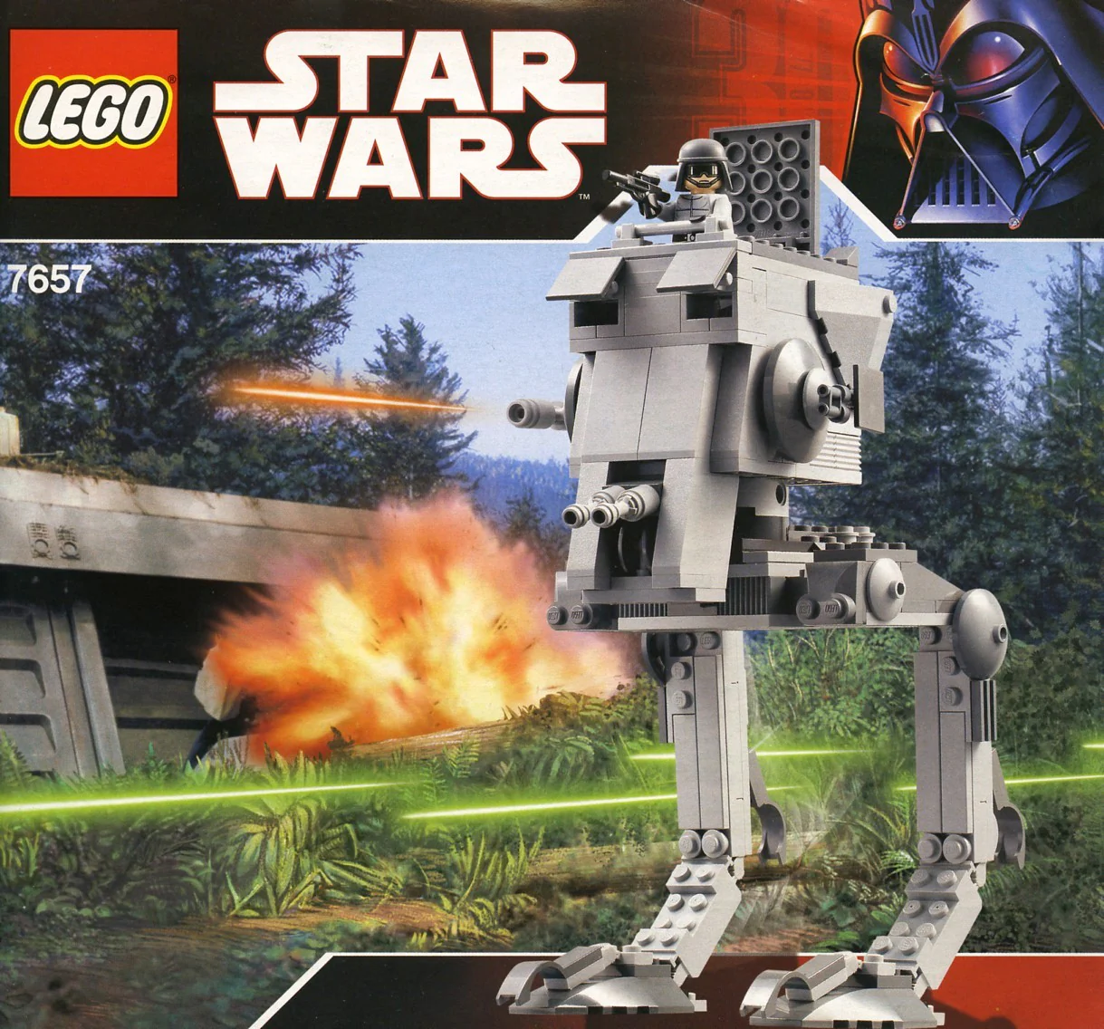 7657 Pre-Owned Lego Star Wars AT-ST - 7657 - Image 2