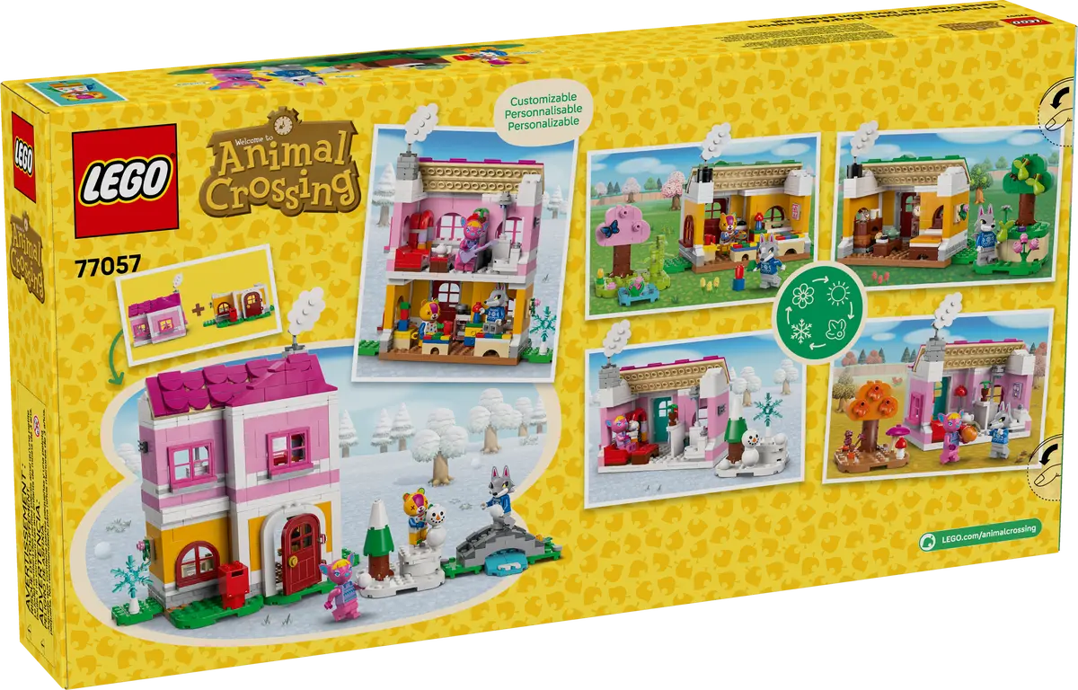 77057 Lego Animal Crossingâ„¢ Creative Houses: Seasons of Fun - 77057 - Image 12