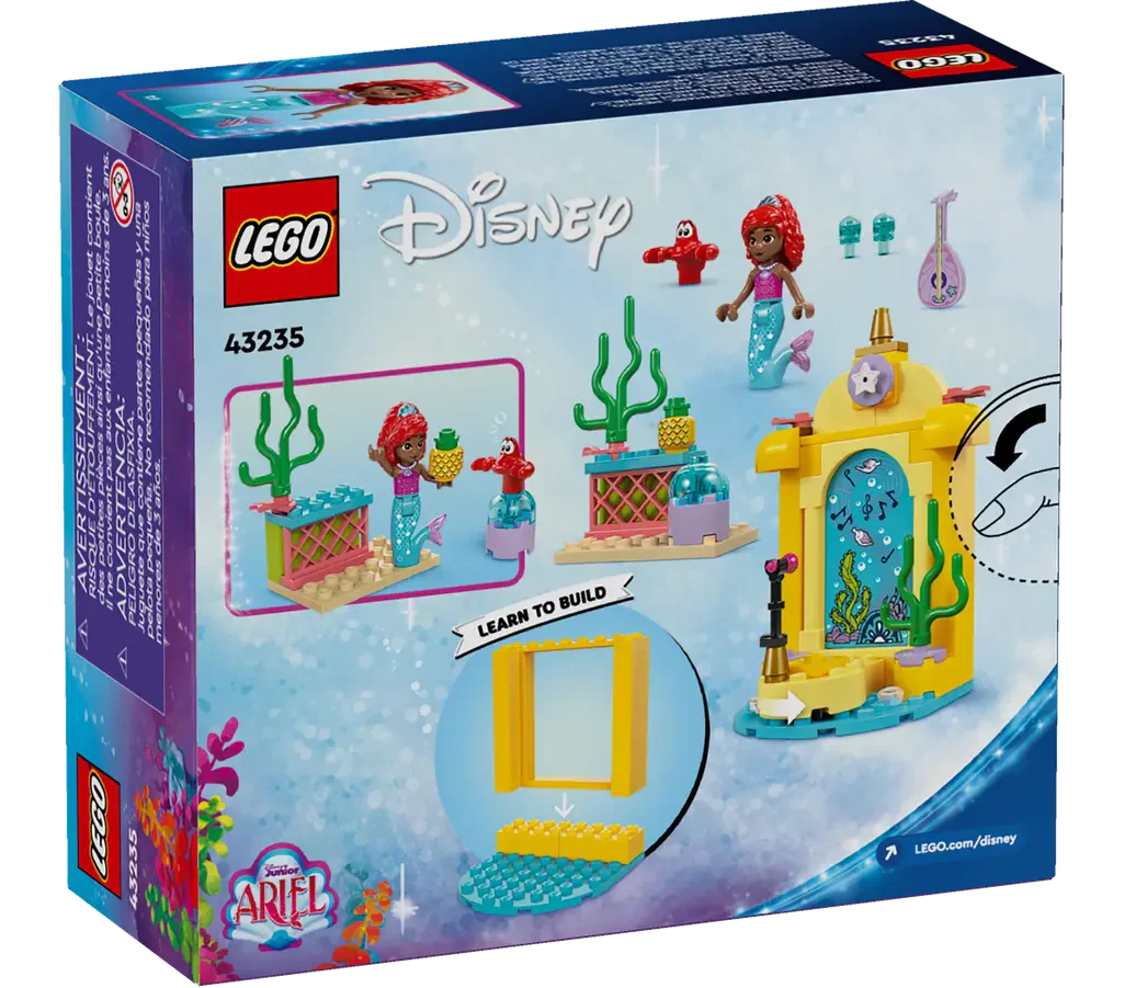43235 Lego Disney Ariel's Music Stage - 43235 - Image 7