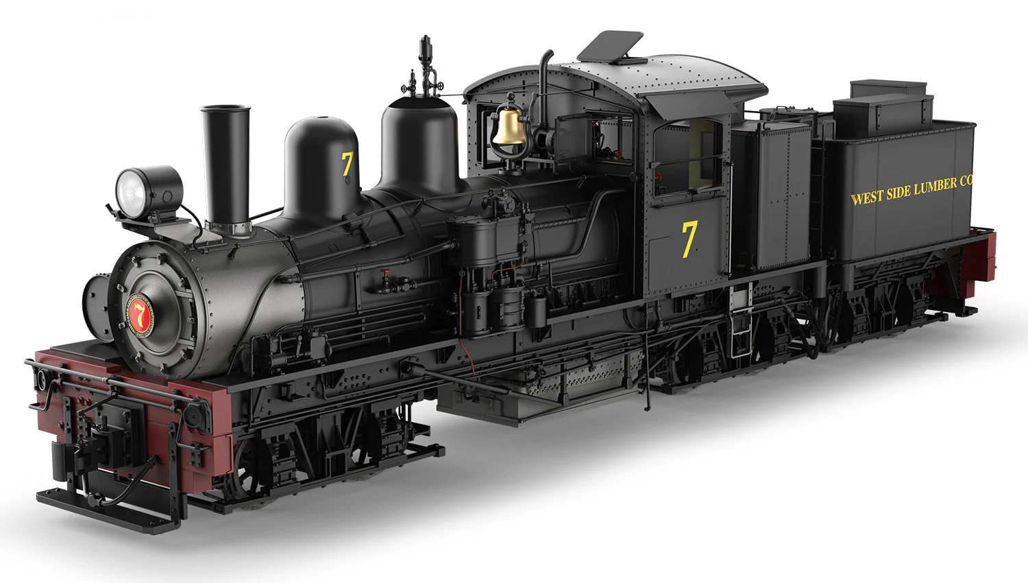 L26702 WSLC RR Steam Locomotive Shay Nr. 7 Ep. III