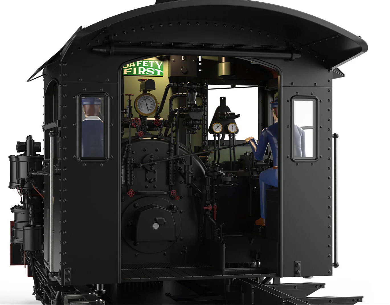 L26702 WSLC RR Steam Locomotive Shay Nr. 7 Ep. III - Image 4
