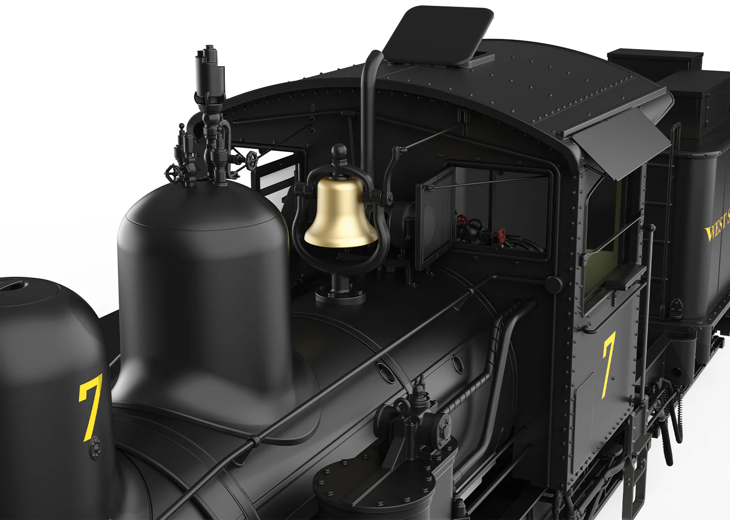 L26702 WSLC RR Steam Locomotive Shay Nr. 7 Ep. III - Image 8