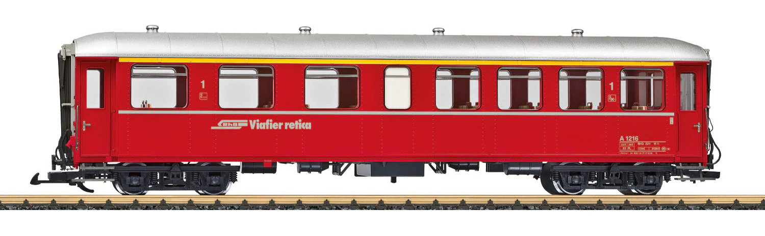 L31525 RhB Express Train Passenger Coach 1st Class Ep. IV