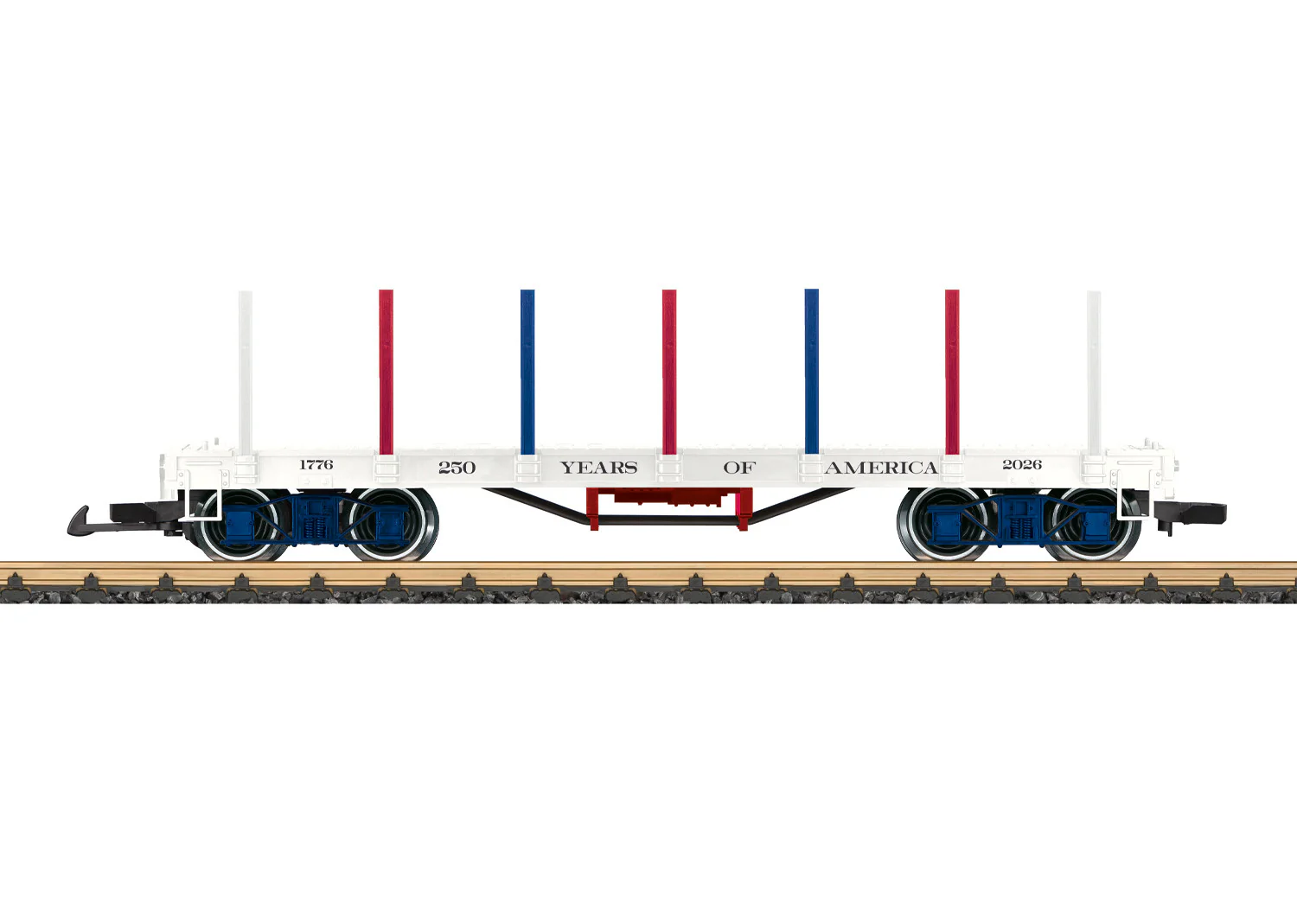 L40598 Flat Car 250 Years of America