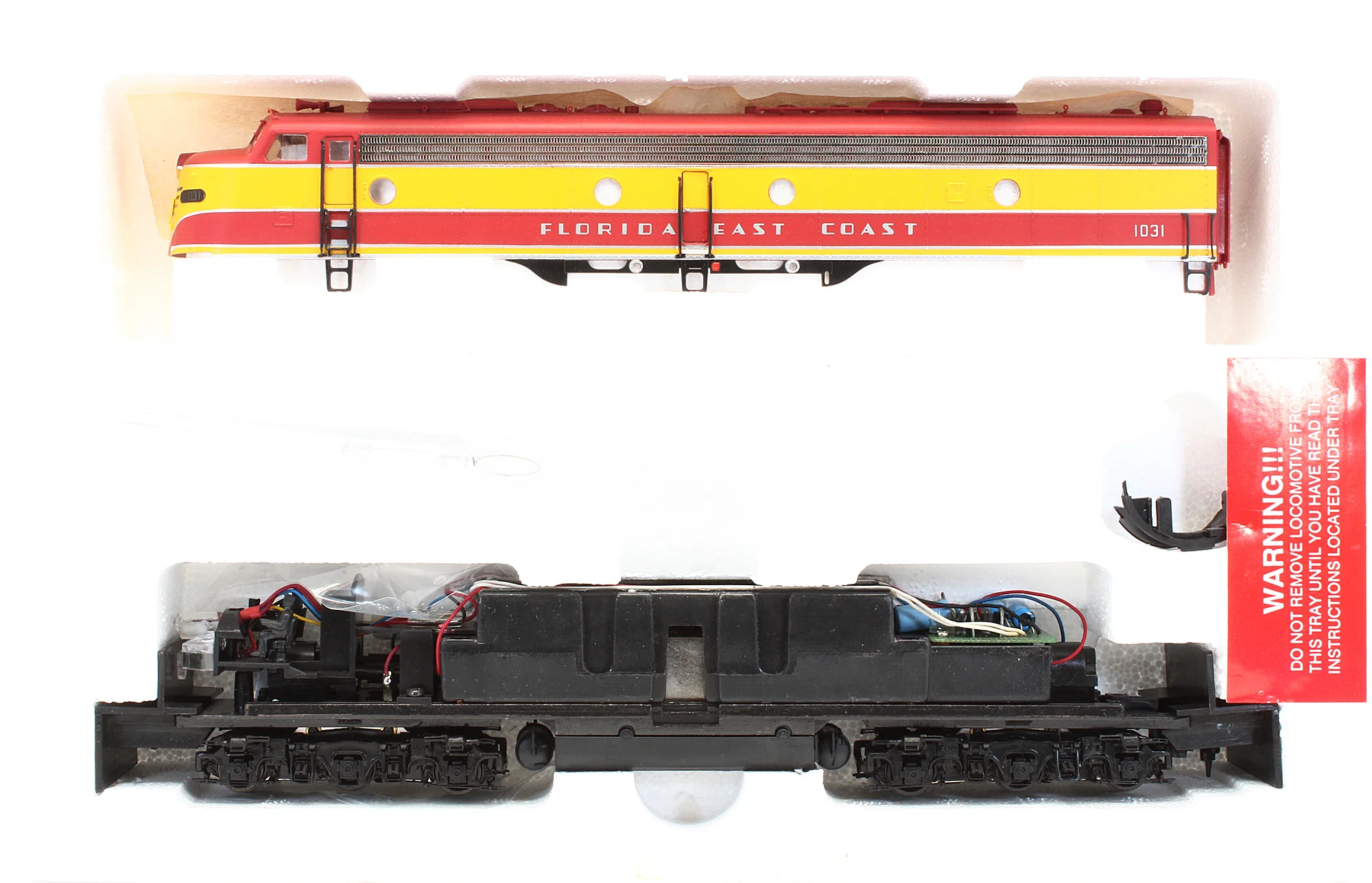 8710 Pre-Owned E8/E9 Florida East Coast Diesel Locomotive - Road #1031