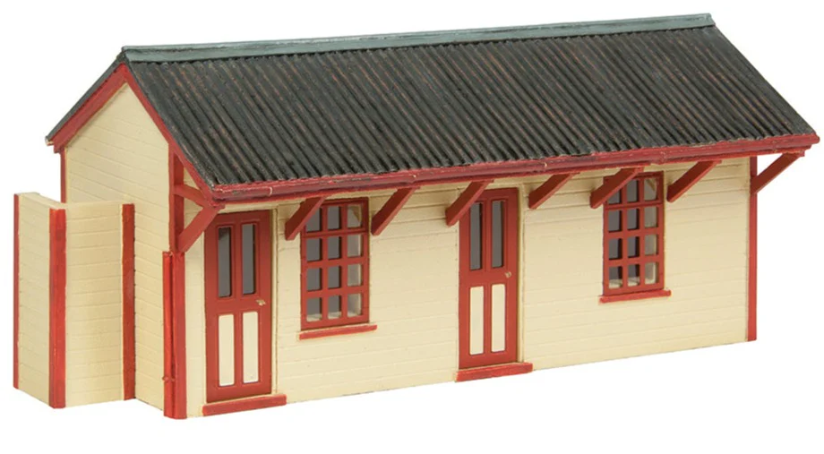 44-0192R Light Railway Station Building - Red