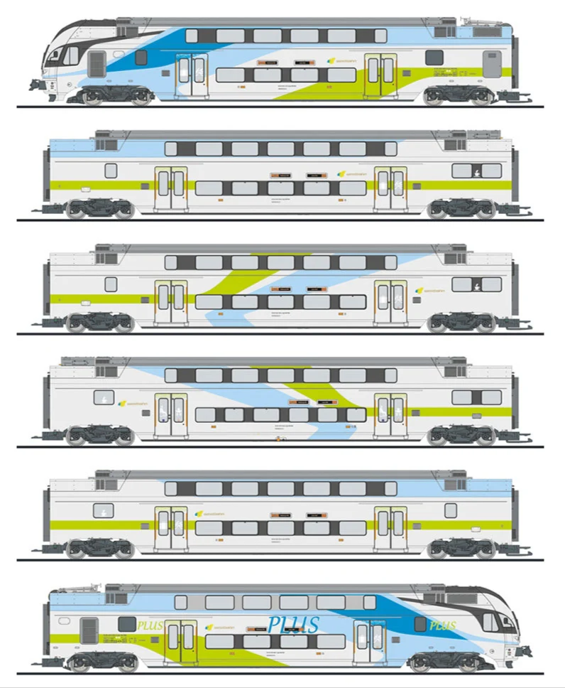 L133864 6-part Electric multiple unit, "KISS", WESTbahn, Ep.VI