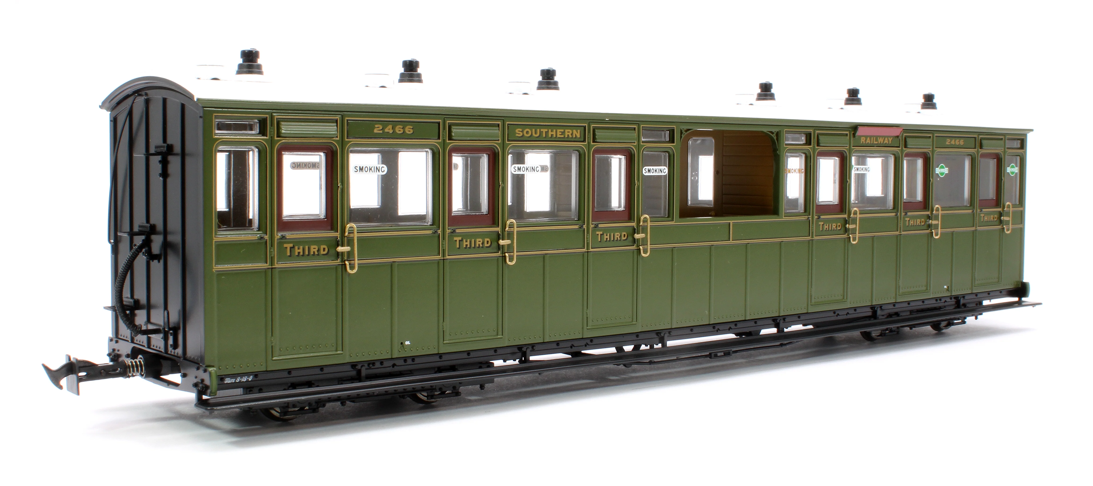 LHT-7NP-002 Lynton & Barnstaple Open 3rd Southern SR Olive Green 2466 1924-1935 - Image 3