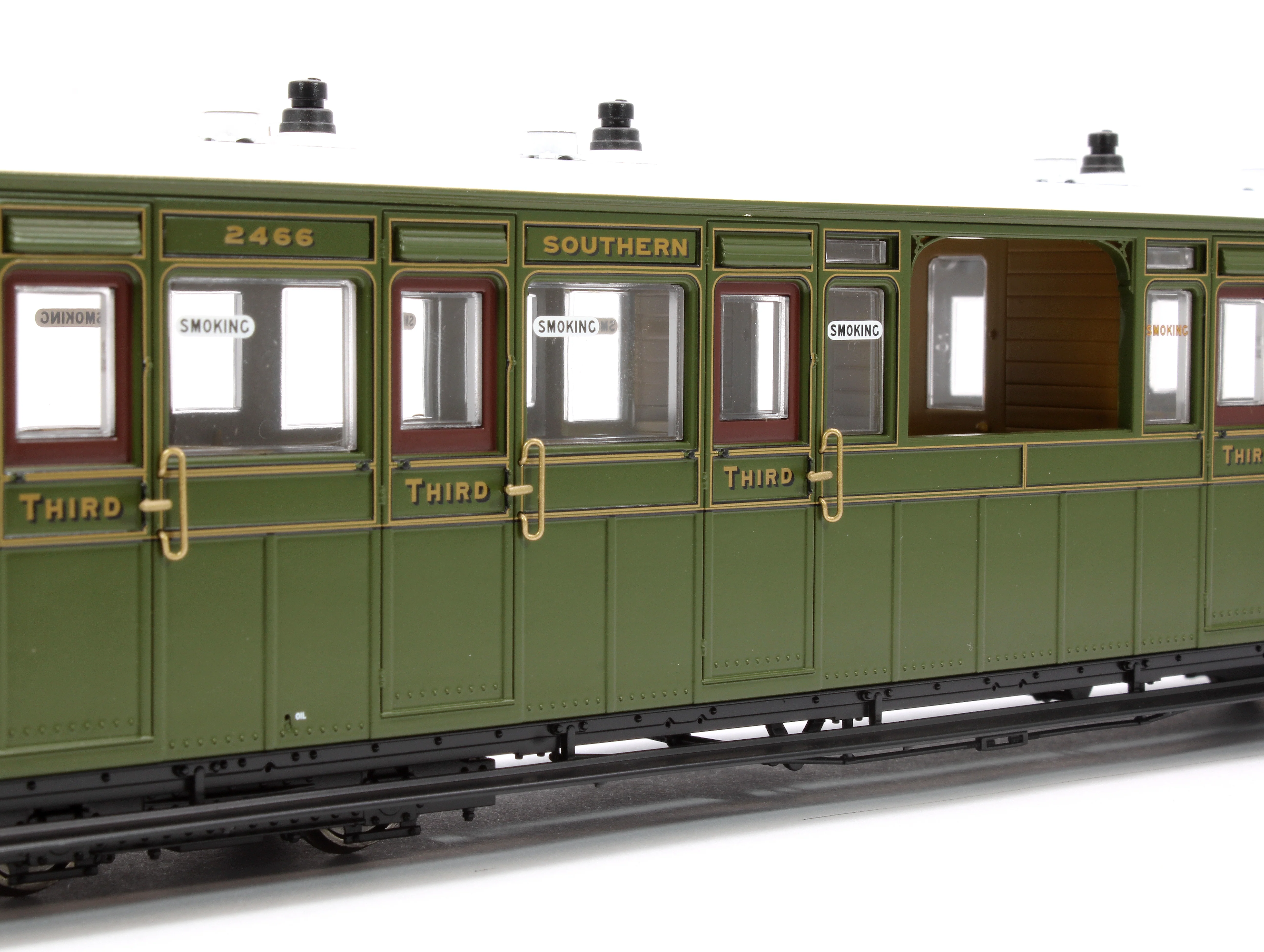LHT-7NP-002 Lynton & Barnstaple Open 3rd Southern SR Olive Green 2466 1924-1935 - Image 4
