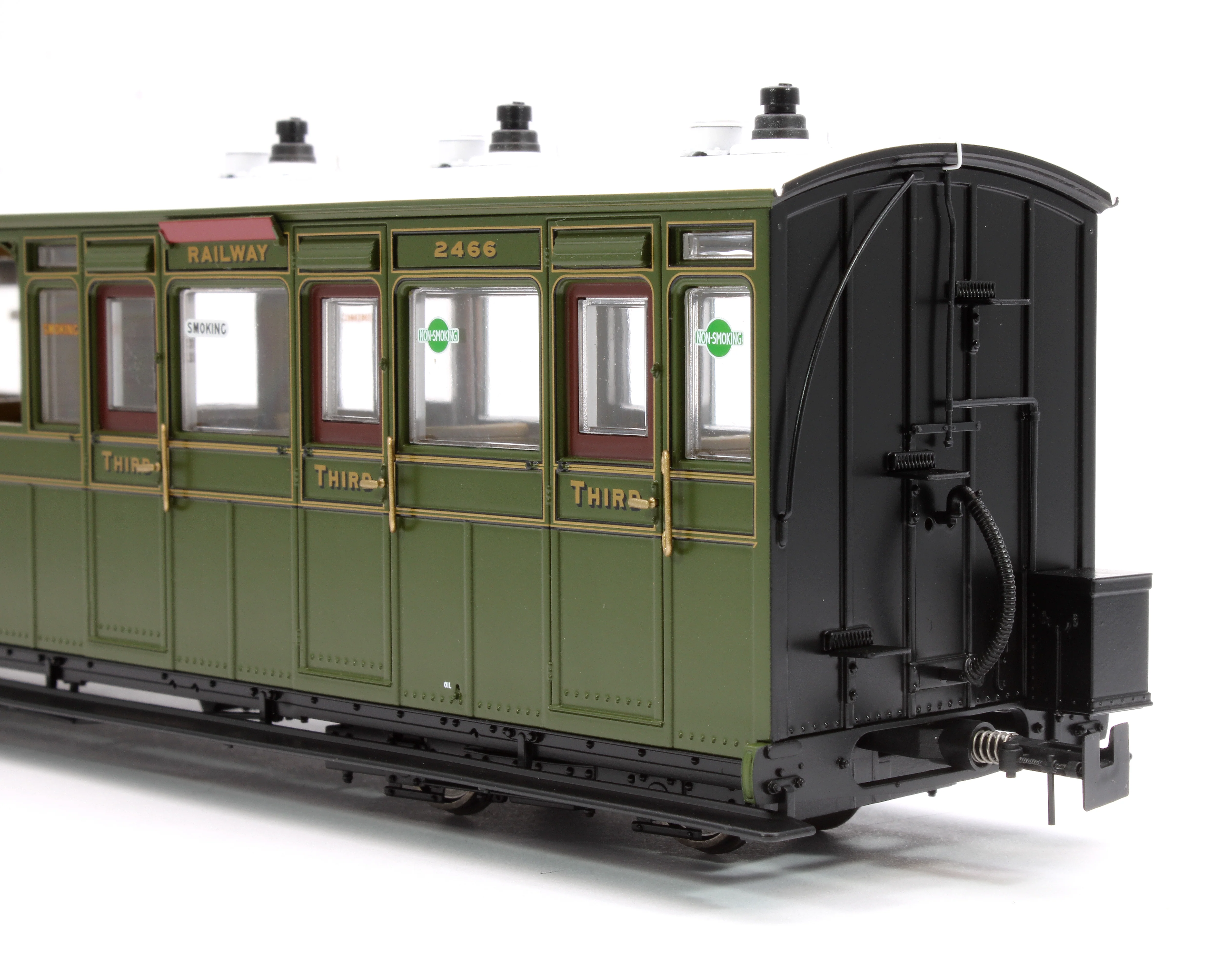 LHT-7NP-002 Lynton & Barnstaple Open 3rd Southern SR Olive Green 2466 1924-1935 - Image 5