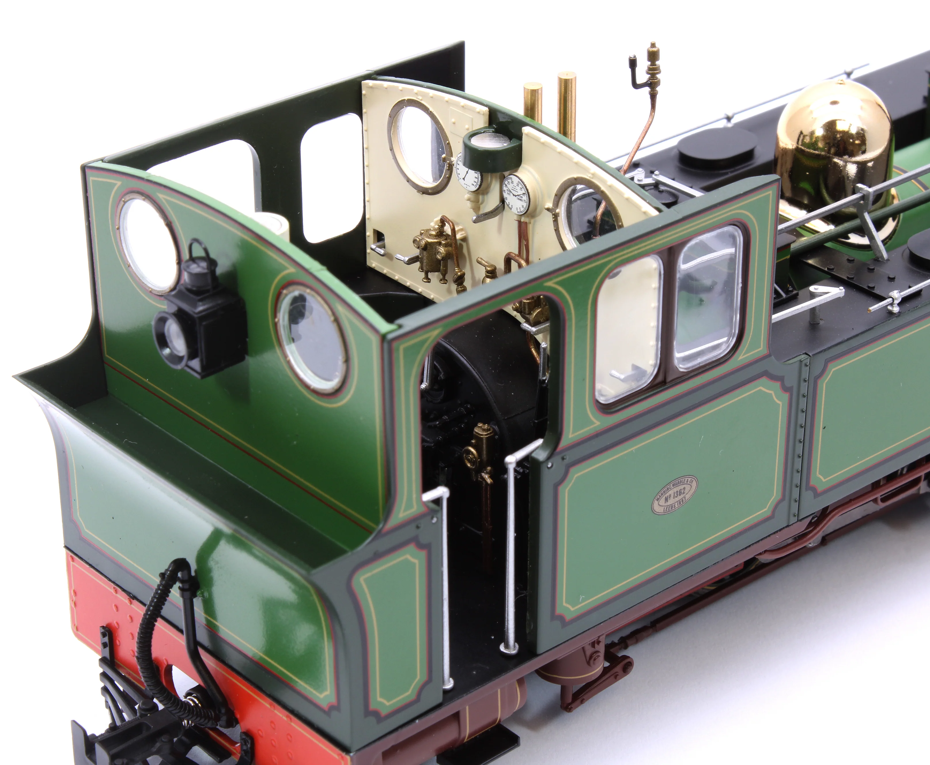 LHT-7NS-001 Lynton & Barnstaple Manning Wardle 2-6-2 EXE As Delivered 1898 (Early Cab) - Image 10