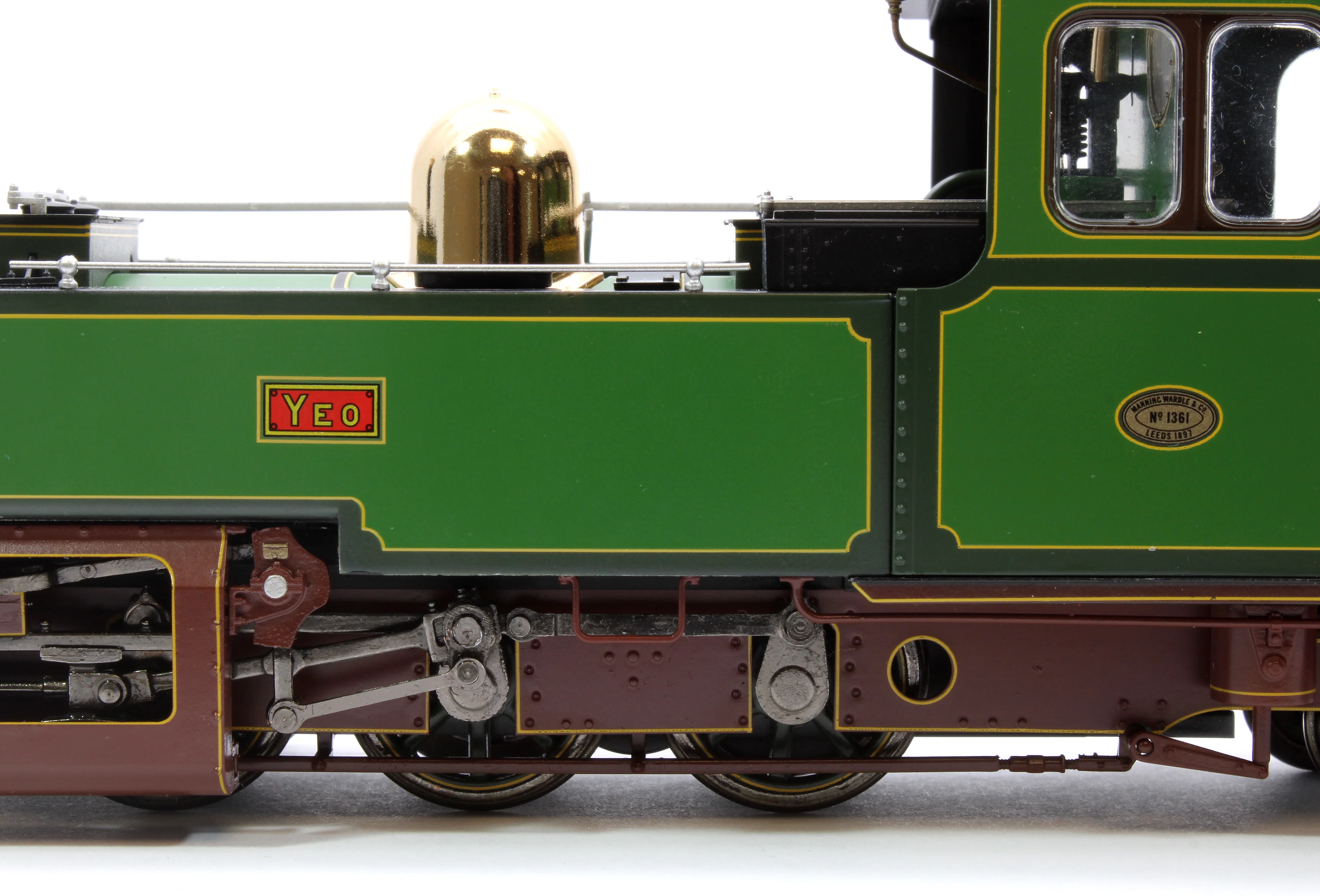 LHT-7NS-002 Lynton & Barnstaple Manning Wardle 2-6-2 YEO Lynton & Barnstaple Livery 1903-1913 (Early Cab) - Image 8