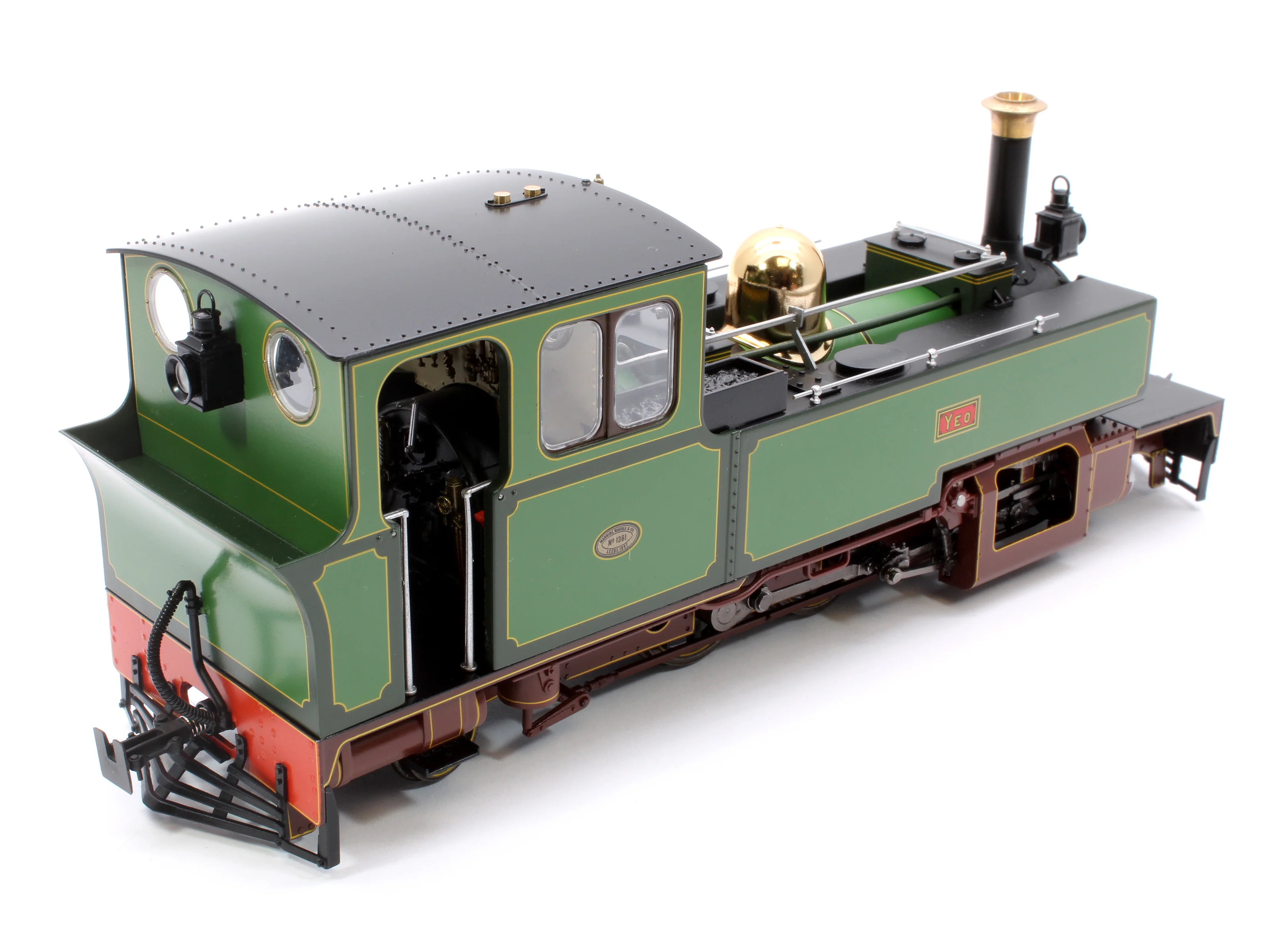 LHT-7NS-002S Lynton & Barnstaple Manning Wardle 2-6-2 YEO Lynton & Barnstaple Livery 1903-1913 (Early Cab) DCC Sound - Image 10