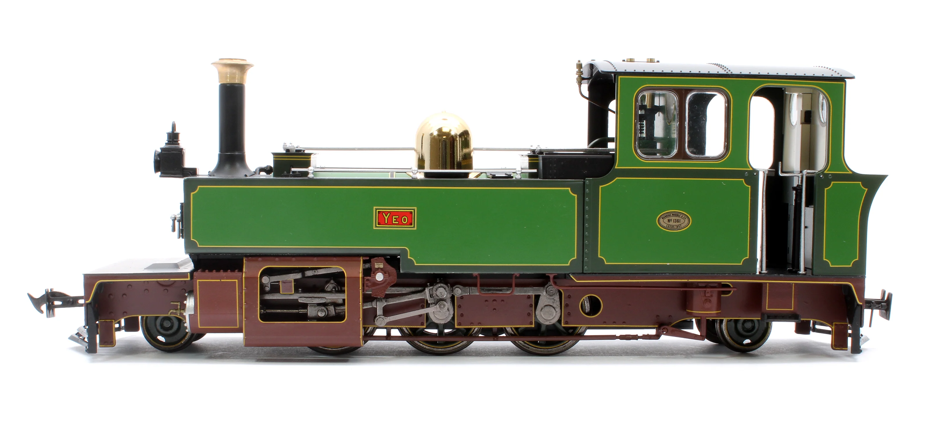 LHT-7NS-002S Lynton & Barnstaple Manning Wardle 2-6-2 YEO Lynton & Barnstaple Livery 1903-1913 (Early Cab) DCC Sound - Image 5