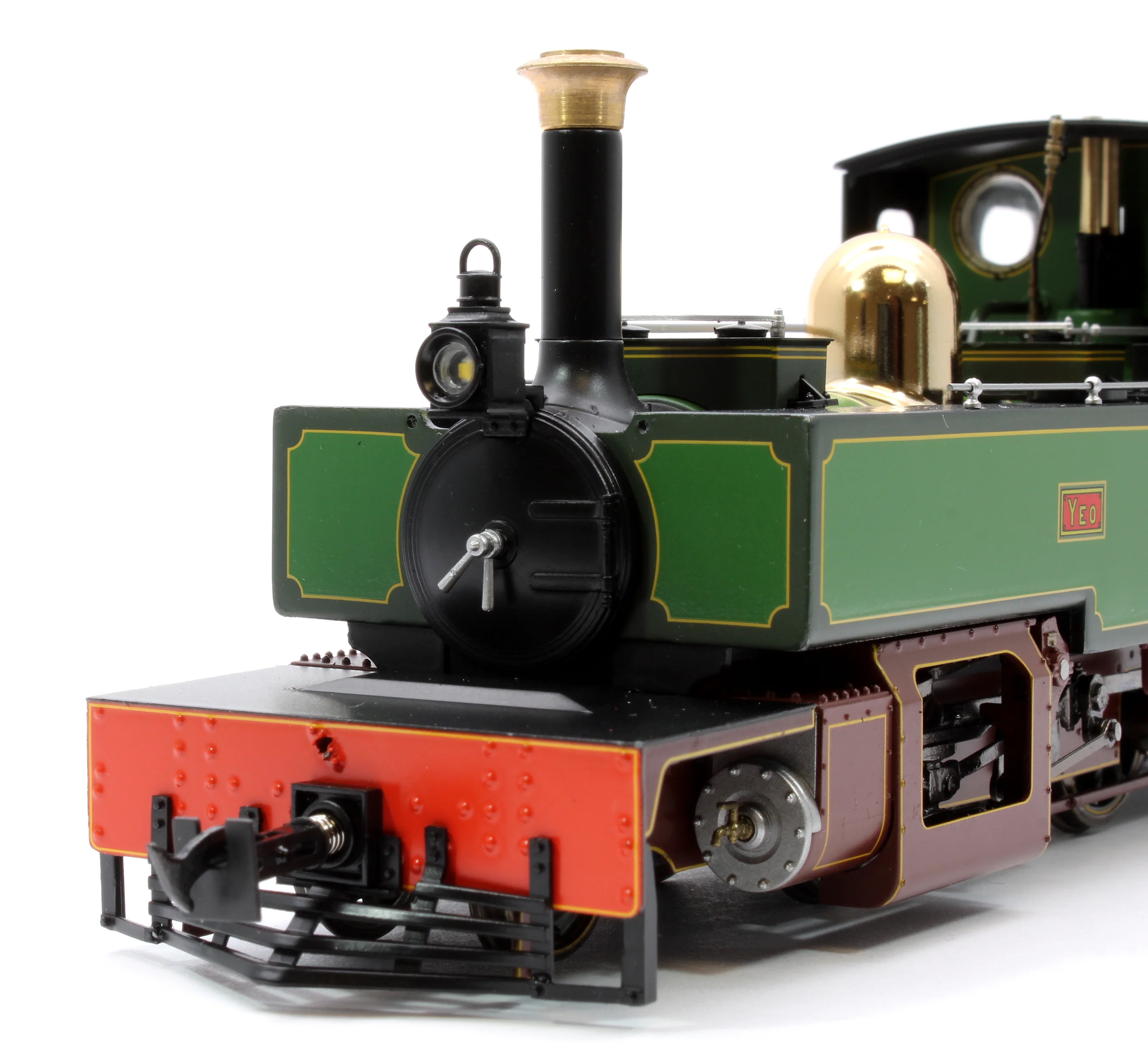 LHT-7NS-002S Lynton & Barnstaple Manning Wardle 2-6-2 YEO Lynton & Barnstaple Livery 1903-1913 (Early Cab) DCC Sound - Image 6