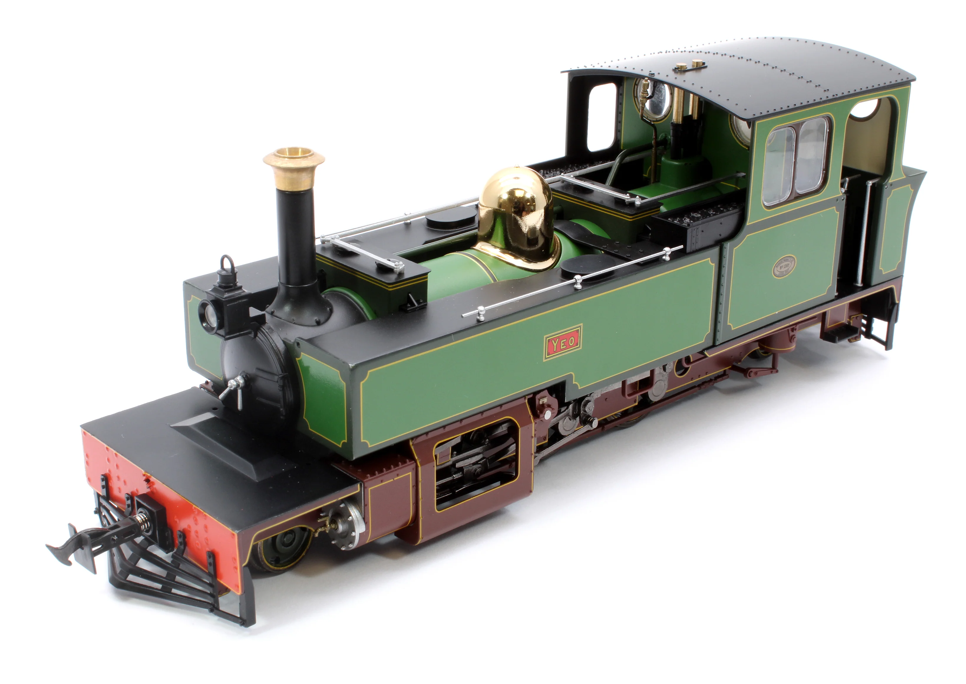 LHT-7NS-002S Lynton & Barnstaple Manning Wardle 2-6-2 YEO Lynton & Barnstaple Livery 1903-1913 (Early Cab) DCC Sound - Image 9