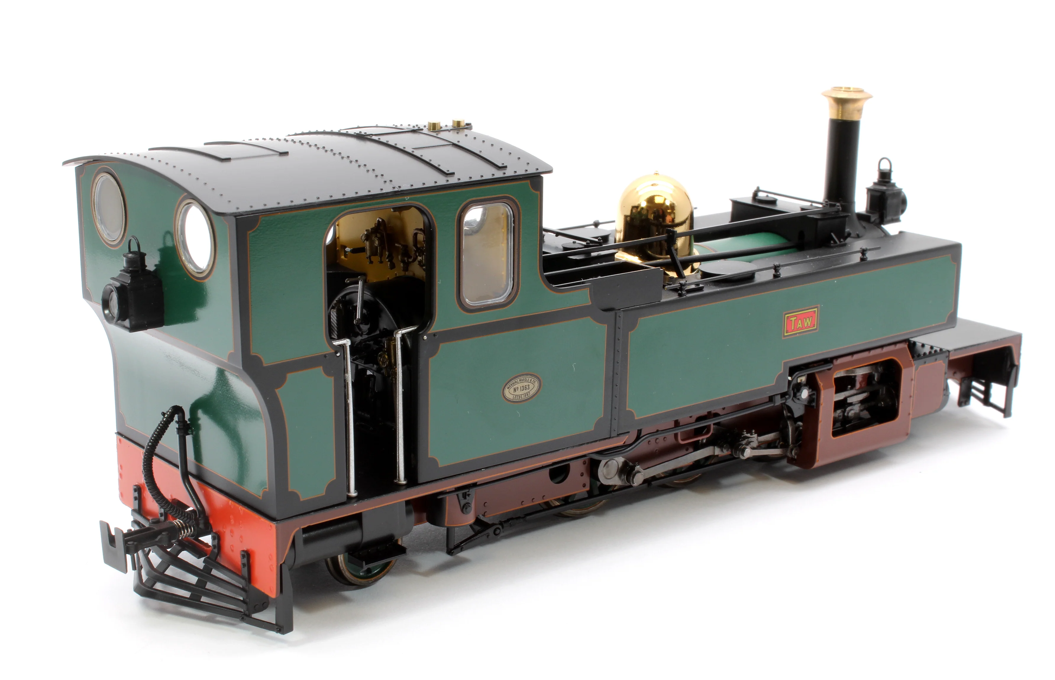 LHT-7NS-003 Lynton & Barnstaple Manning Wardle 2-6-2 TAW Lynton & Barnstaple Livery 1913-1924 (Late Cab) - Image 10