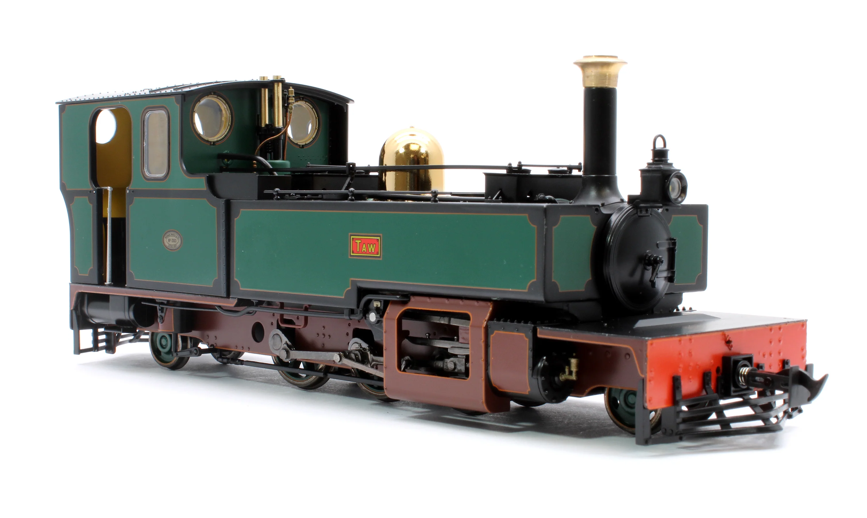 LHT-7NS-003 Lynton & Barnstaple Manning Wardle 2-6-2 TAW Lynton & Barnstaple Livery 1913-1924 (Late Cab) - Image 4