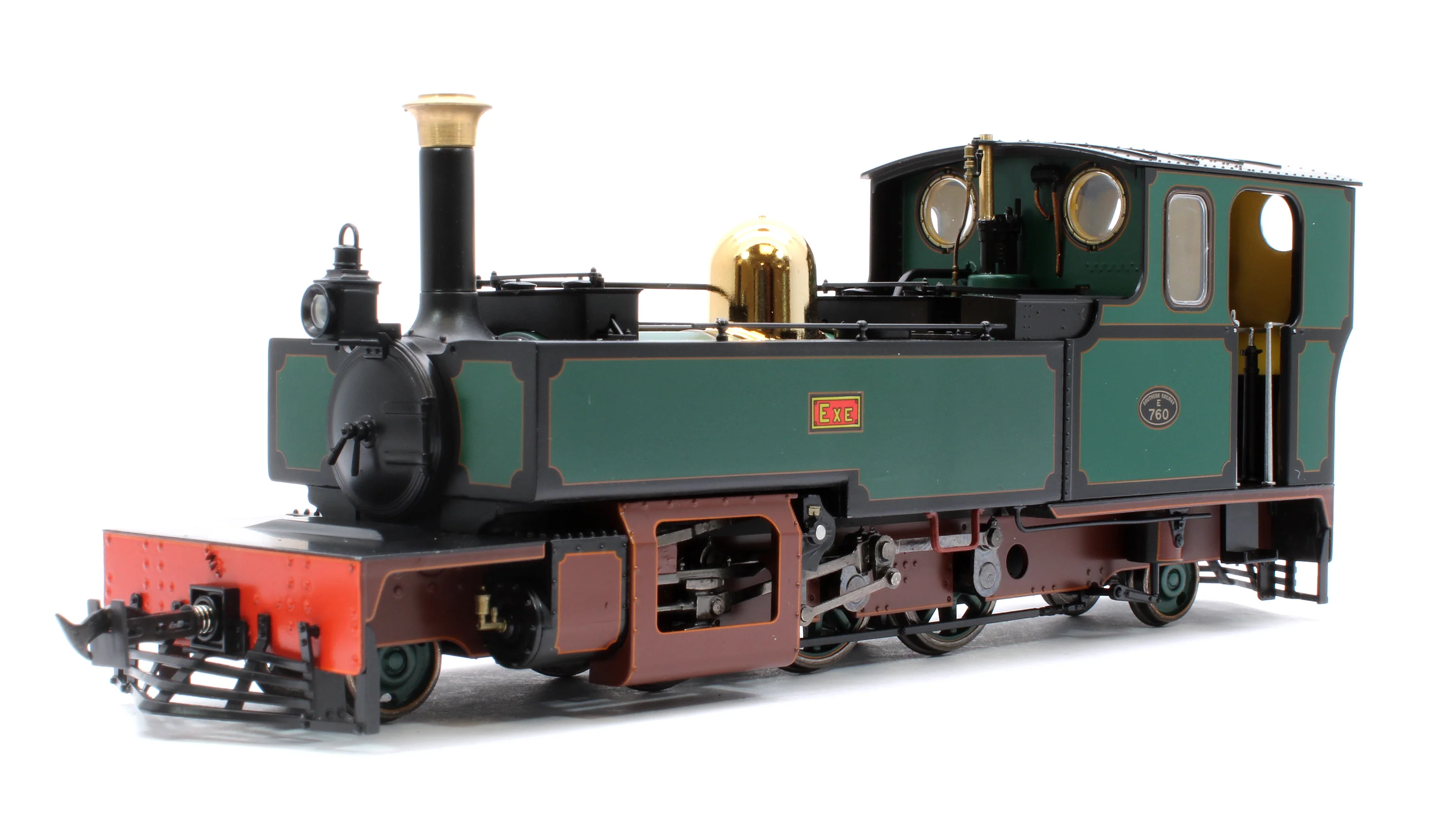 LHT-7NS-004 Lynton & Barnstaple Manning Wardle 2-6-2 EXE Southern Livery 1924-1927 (Late Cab)