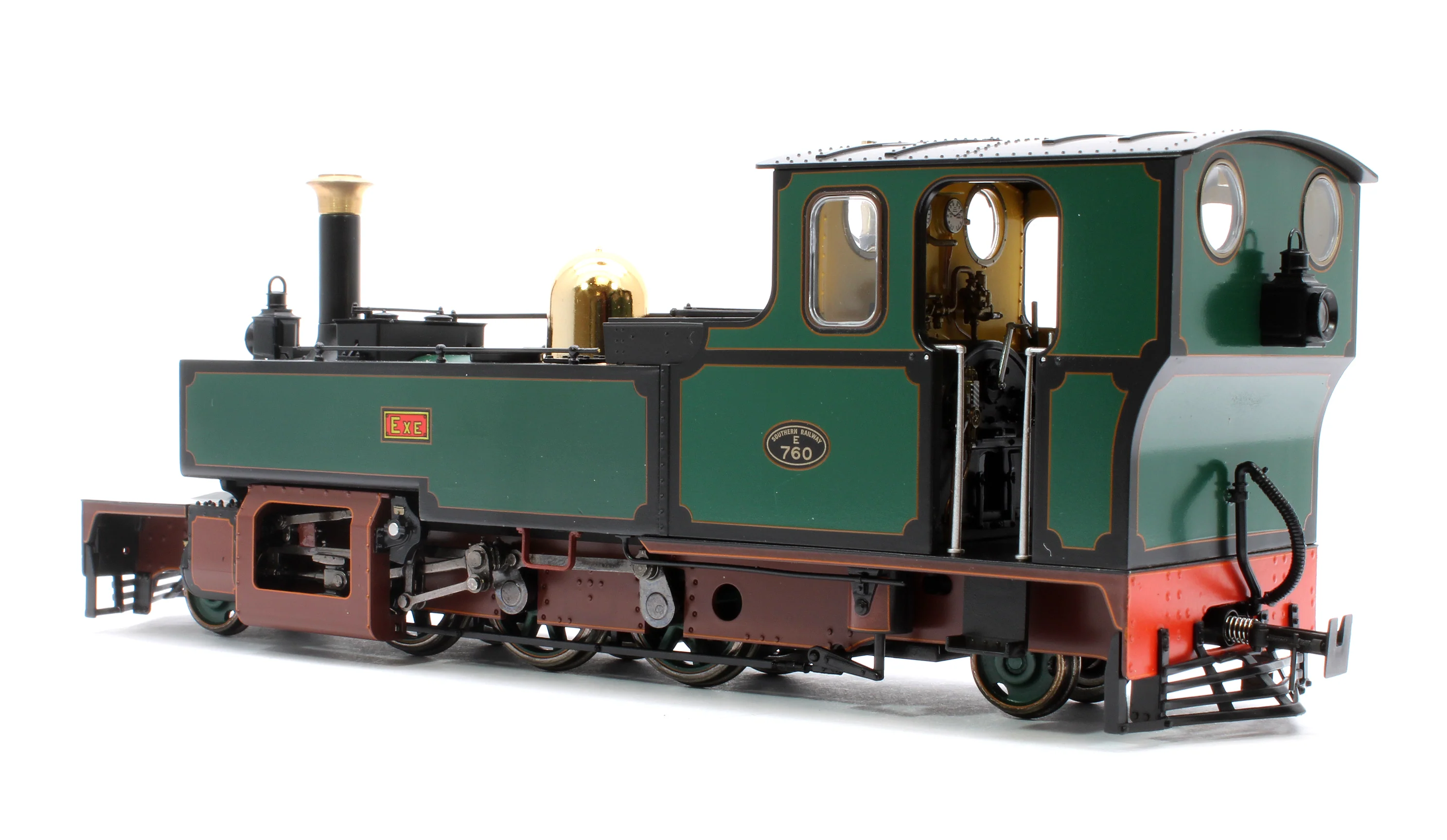 LHT-7NS-004 Lynton & Barnstaple Manning Wardle 2-6-2 EXE Southern Livery 1924-1927 (Late Cab) - Image 2