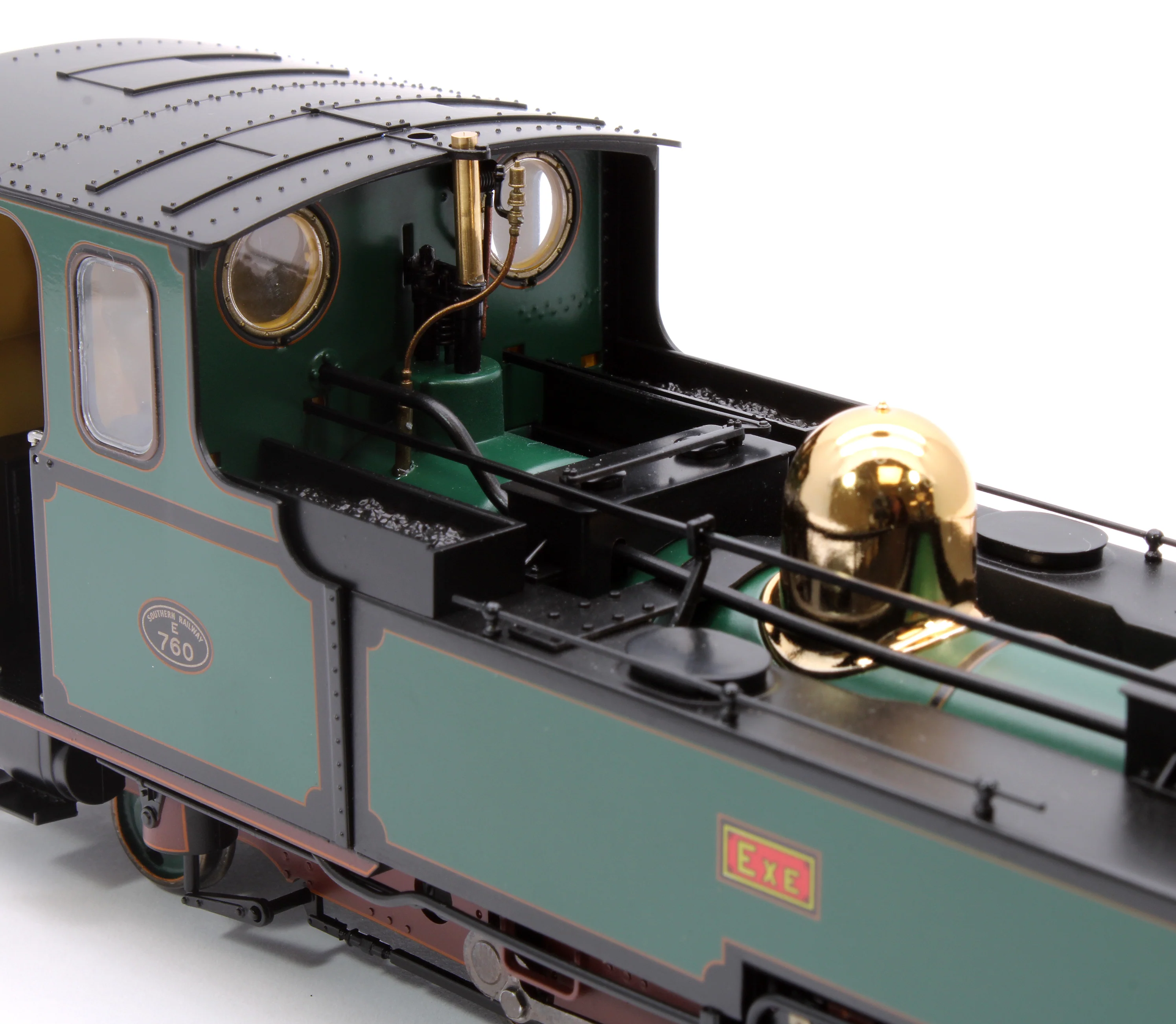 LHT-7NS-004D Lynton & Barnstaple Manning Wardle 2-6-2 EXE Southern Livery 1924-1927 (Late Cab) - DCC Fitted - Image 12