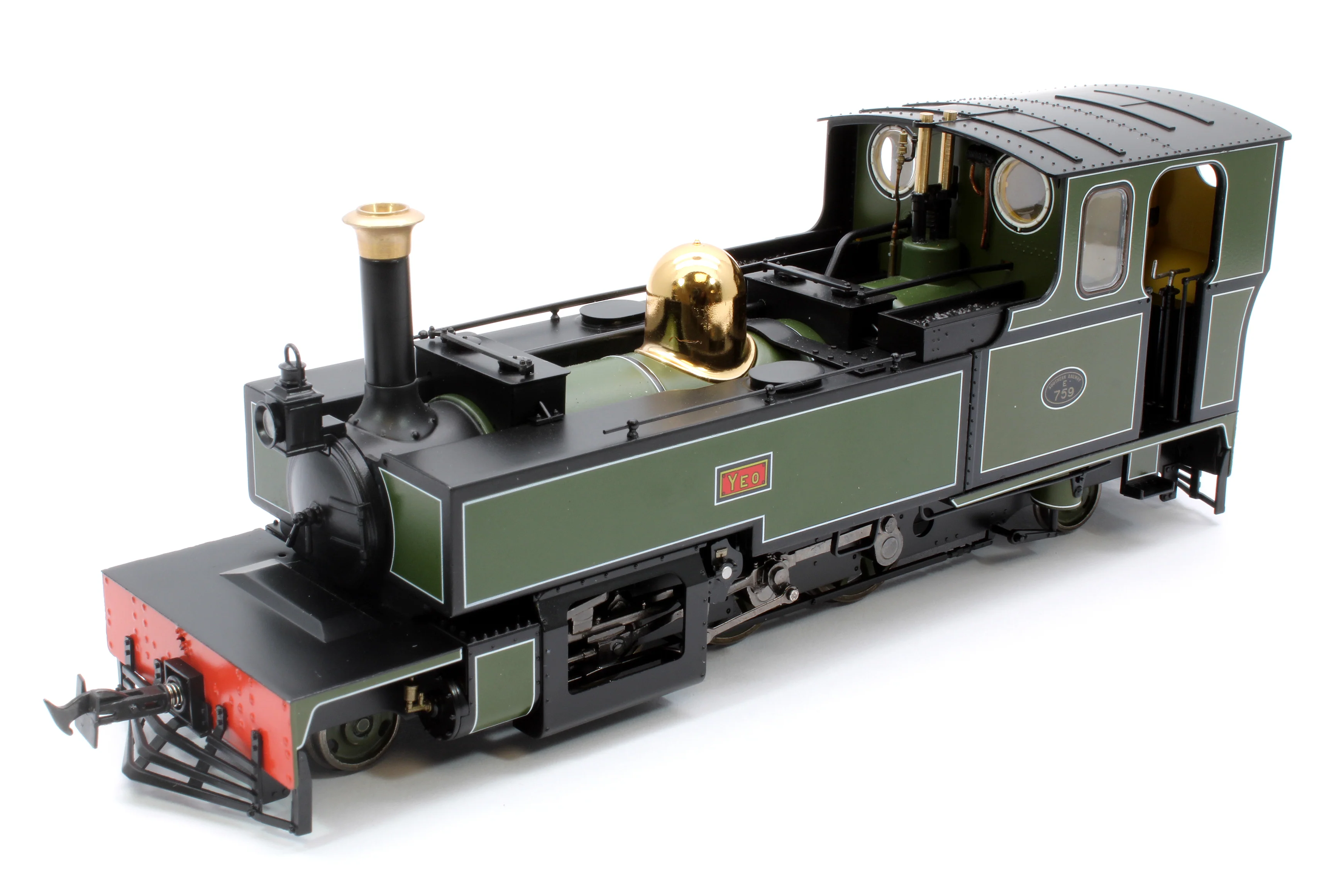 LHT-7NS-005 Lynton & Barnstaple Manning Wardle 2-6-2 YEO Southern Livery 1927-1929 (late Cab) - Image 8