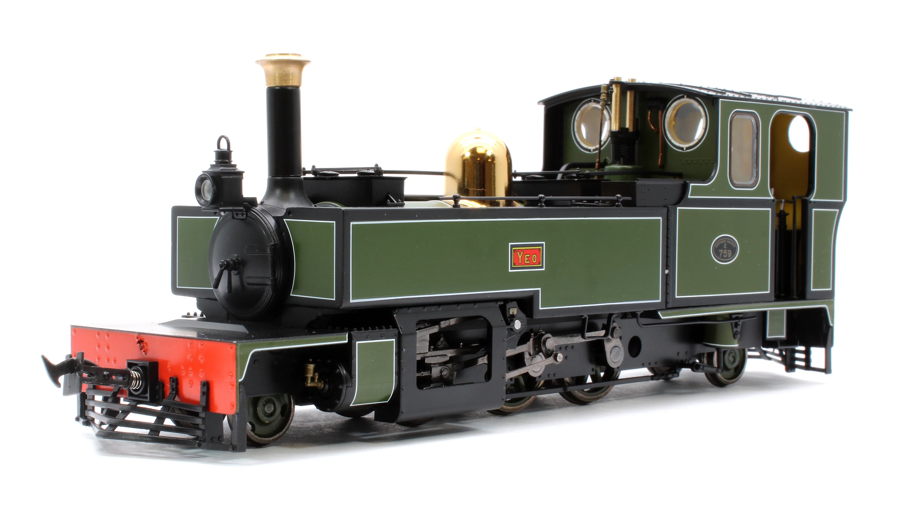 LHT-7NS-005D Lynton & Barnstaple Manning Wardle 2-6-2 YEO Southern Livery 1927-1929 (late Cab) DCC Fitted