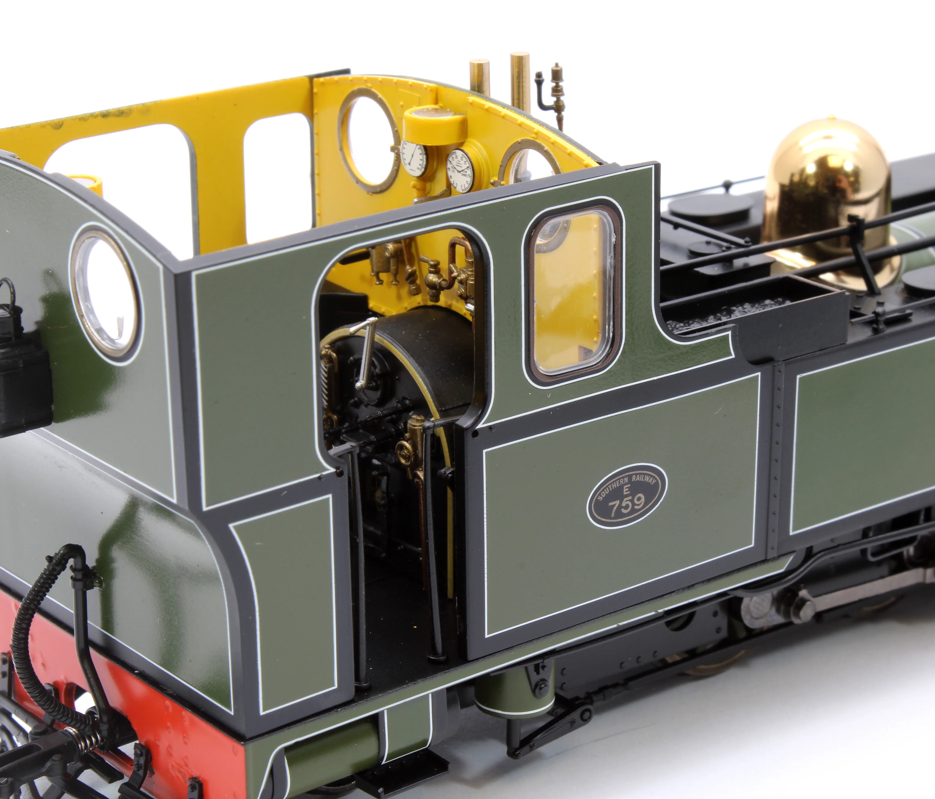 LHT-7NS-005D Lynton & Barnstaple Manning Wardle 2-6-2 YEO Southern Livery 1927-1929 (late Cab) DCC Fitted - Image 10