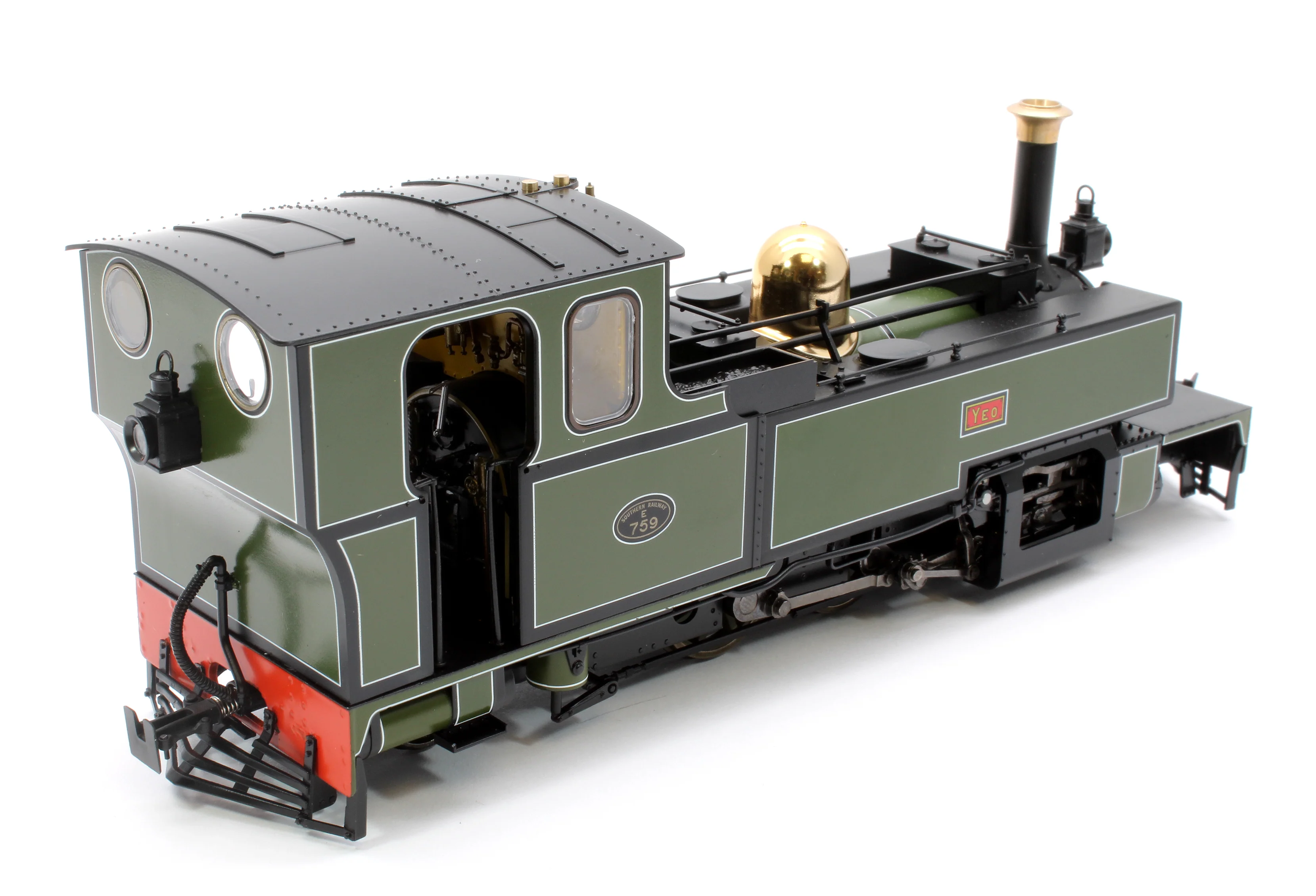LHT-7NS-005S Lynton & Barnstaple Manning Wardle 2-6-2 YEO Southern Livery 1927-1929 (late Cab) DCC Sound Fitted - Image 9