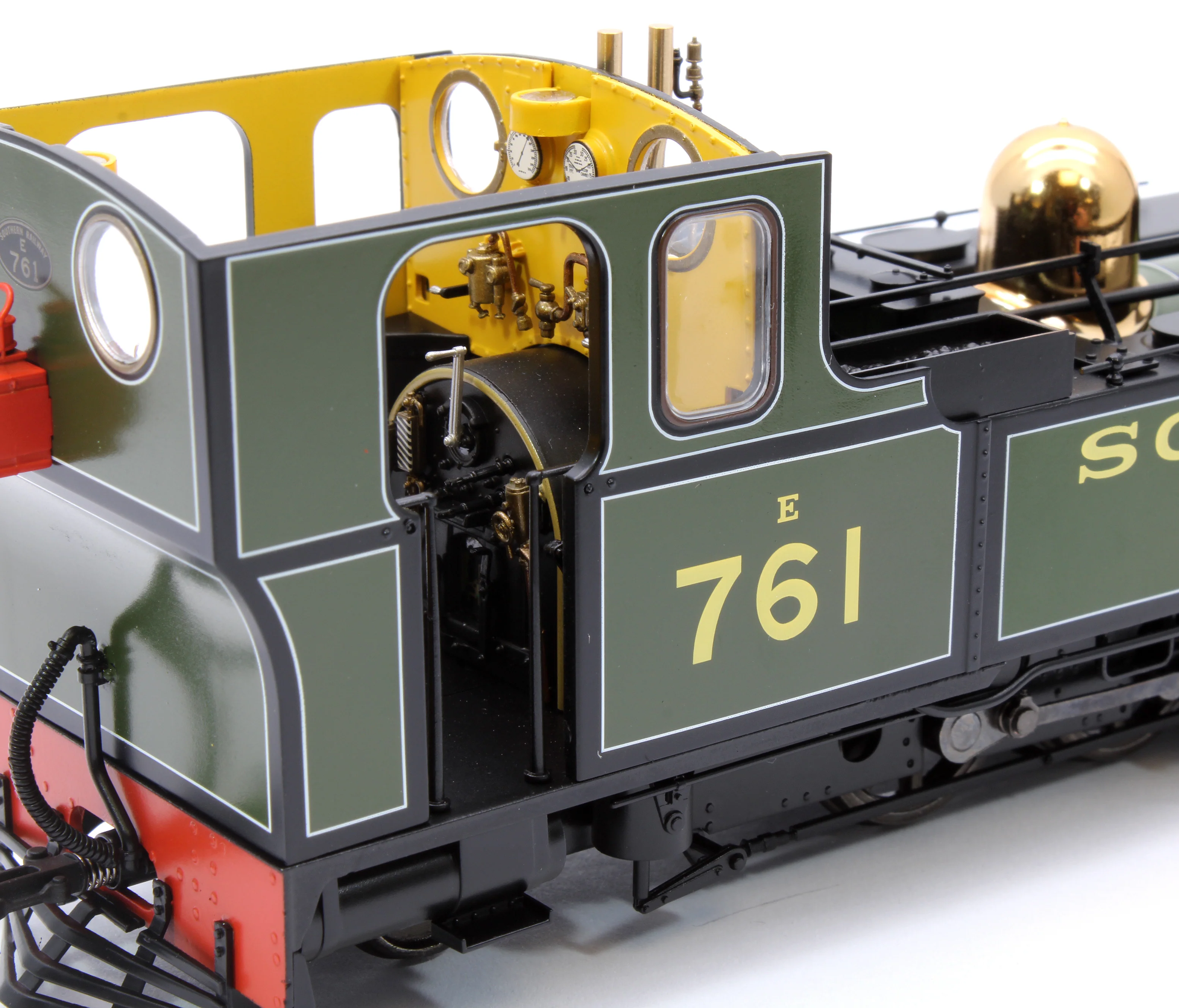 LHT-7NS-006D Lynton & Barnstaple Manning Wardle 2-6-2 TAW Southern Livery 1930-1931 (late Cab) - DCC Fitted - Image 10